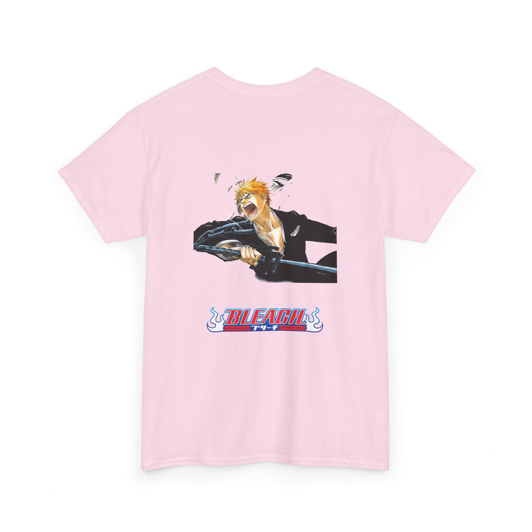 Graphic Anime Μπλούζα Bleach Retro Logo – Vintage Back Print