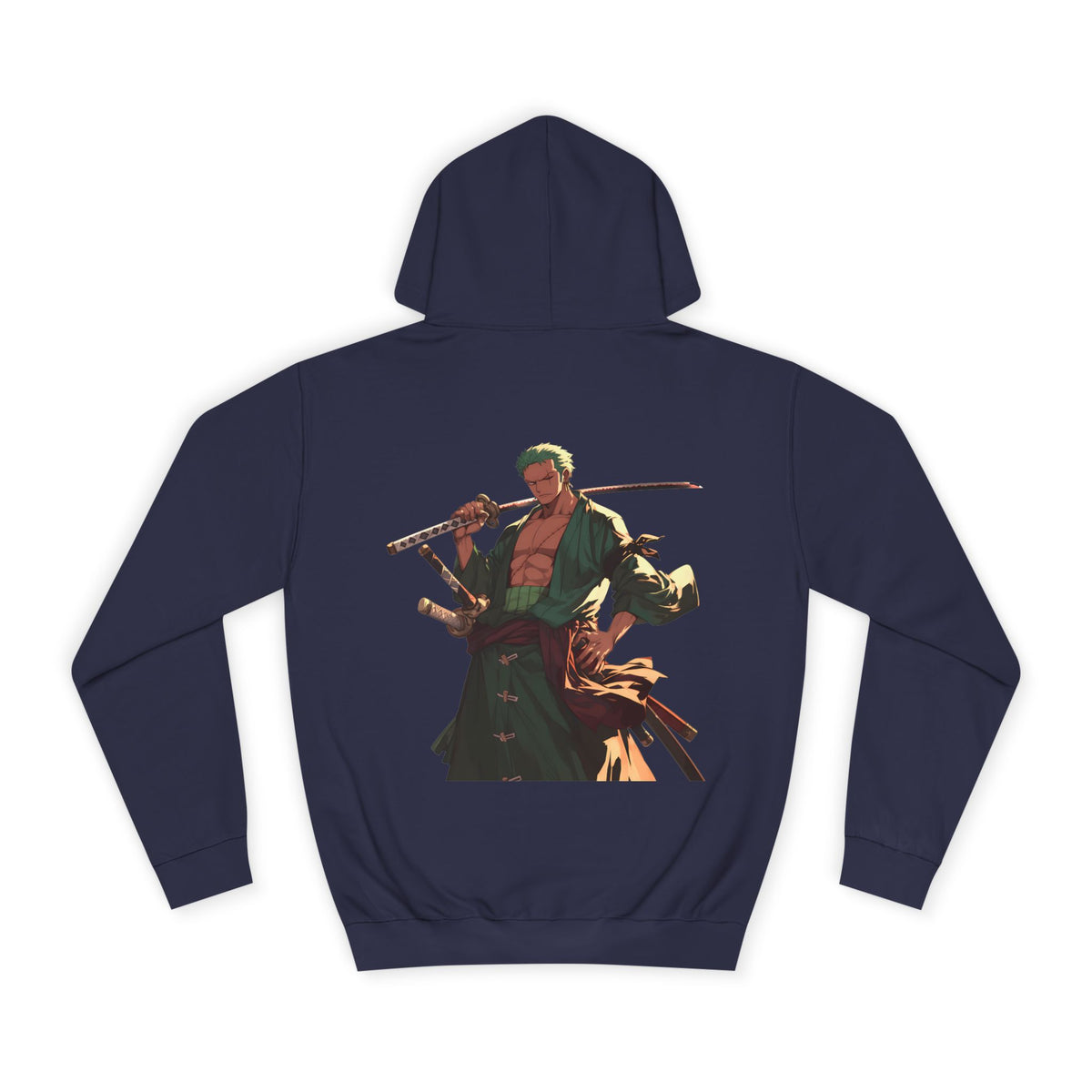 Anime Hoodie "Roronoa Zoro Outline" PlusVibe (Έως 5XL)