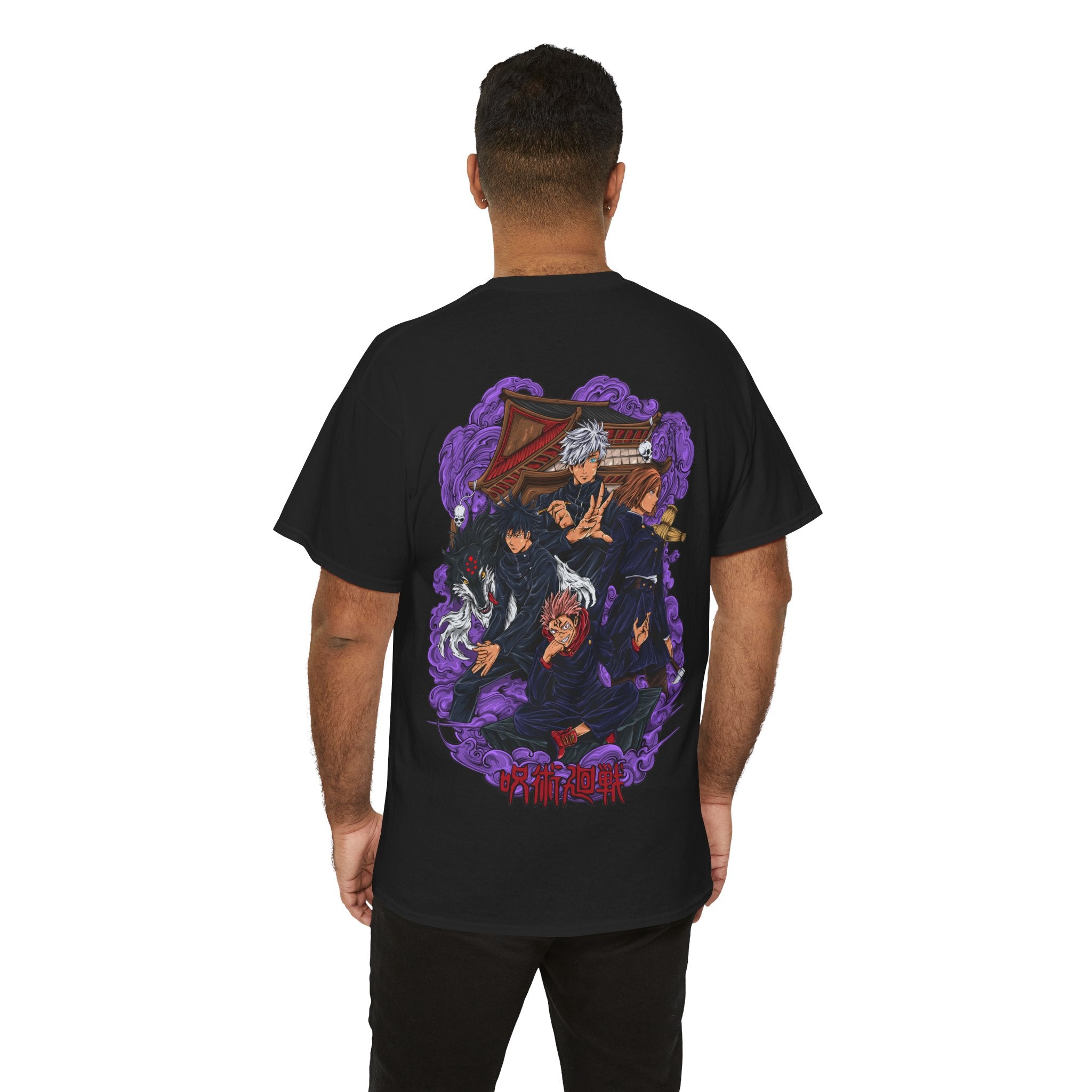 Anime T-Shirt "Jujutsu Kaisen Squad" PlusVibe (Έως 5XL)