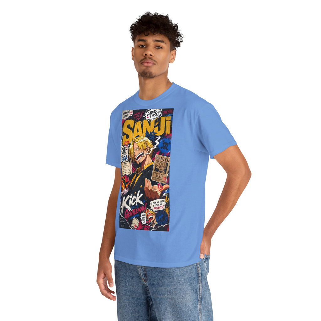 Anime T-Shirt "Vinsmoke Sanji Streetwear" PlusVibe (Έως 5XL)