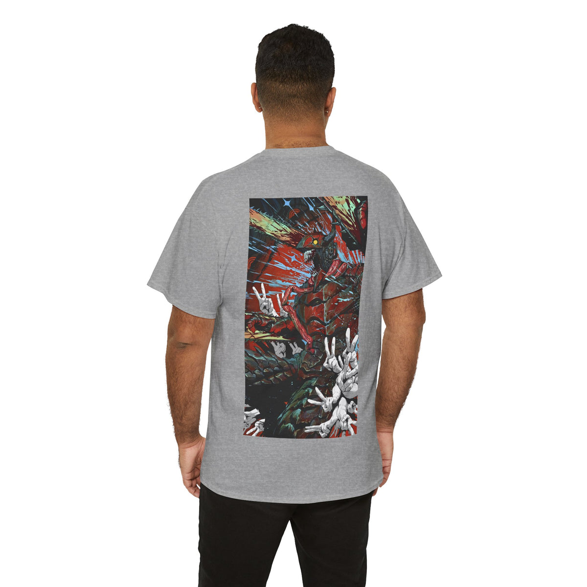 Anime T-Shirt "Denji Demon Final Form" PlusVibe (Έως 5XL)