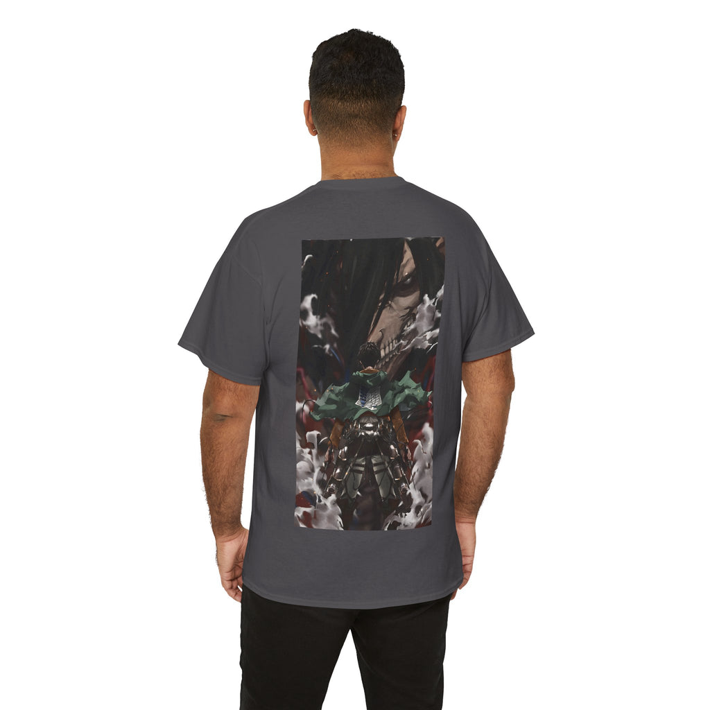 Anime T-Shirt "Eren Jaeger Titan Dualism" PlusVibe (Έως 5XL)