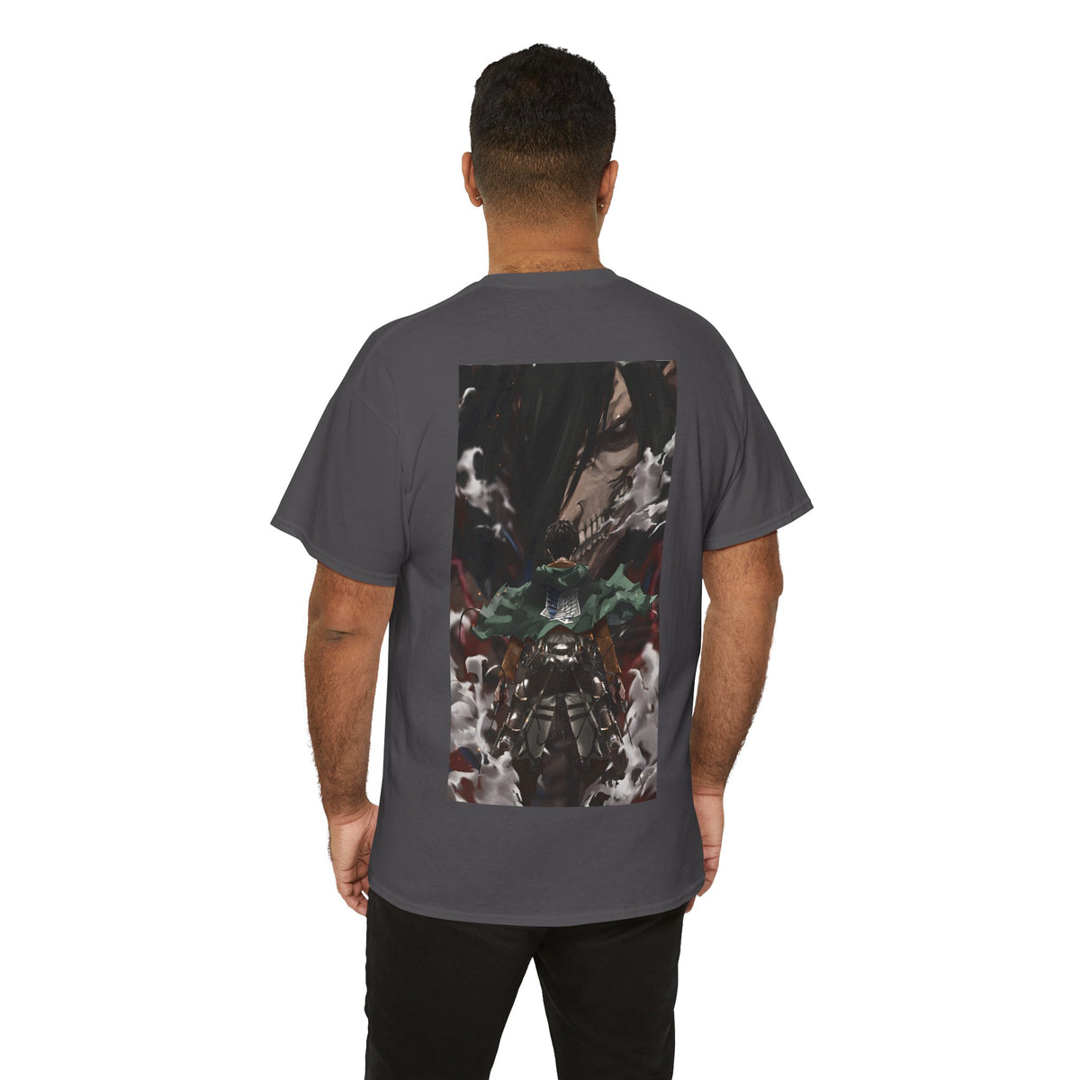 Anime T-Shirt "Eren Jaeger Titan Dualism" PlusVibe (Έως 5XL)