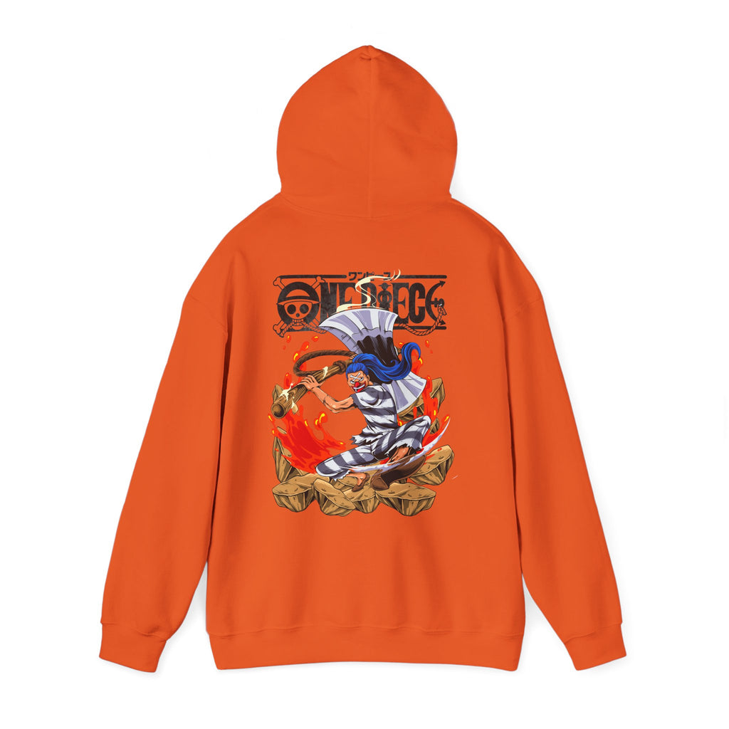 Oversized Anime Φούτερ "Buggy Flashy Yonko" PlusVibe (Έως 5XL)