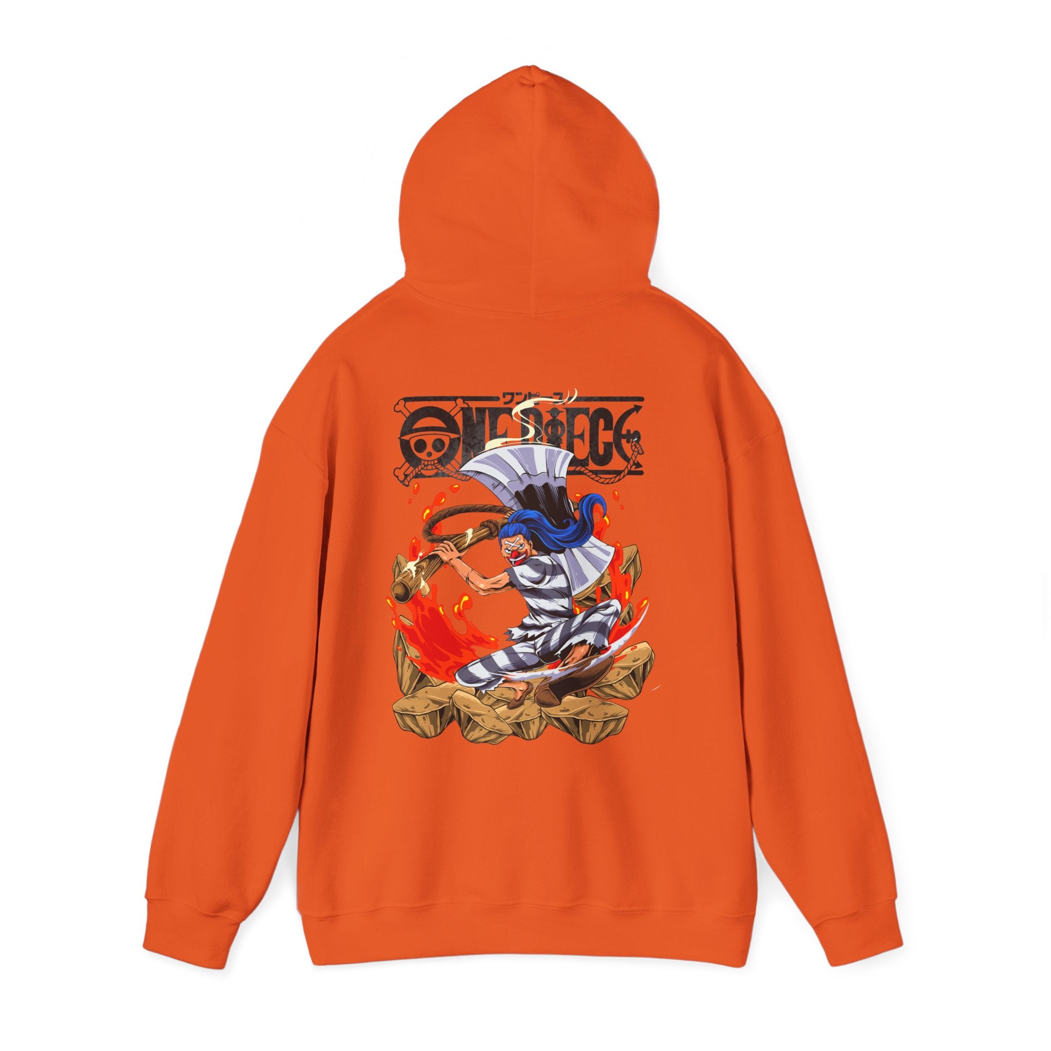 Oversized Anime Φούτερ "Buggy Flashy Yonko" PlusVibe (Έως 5XL)