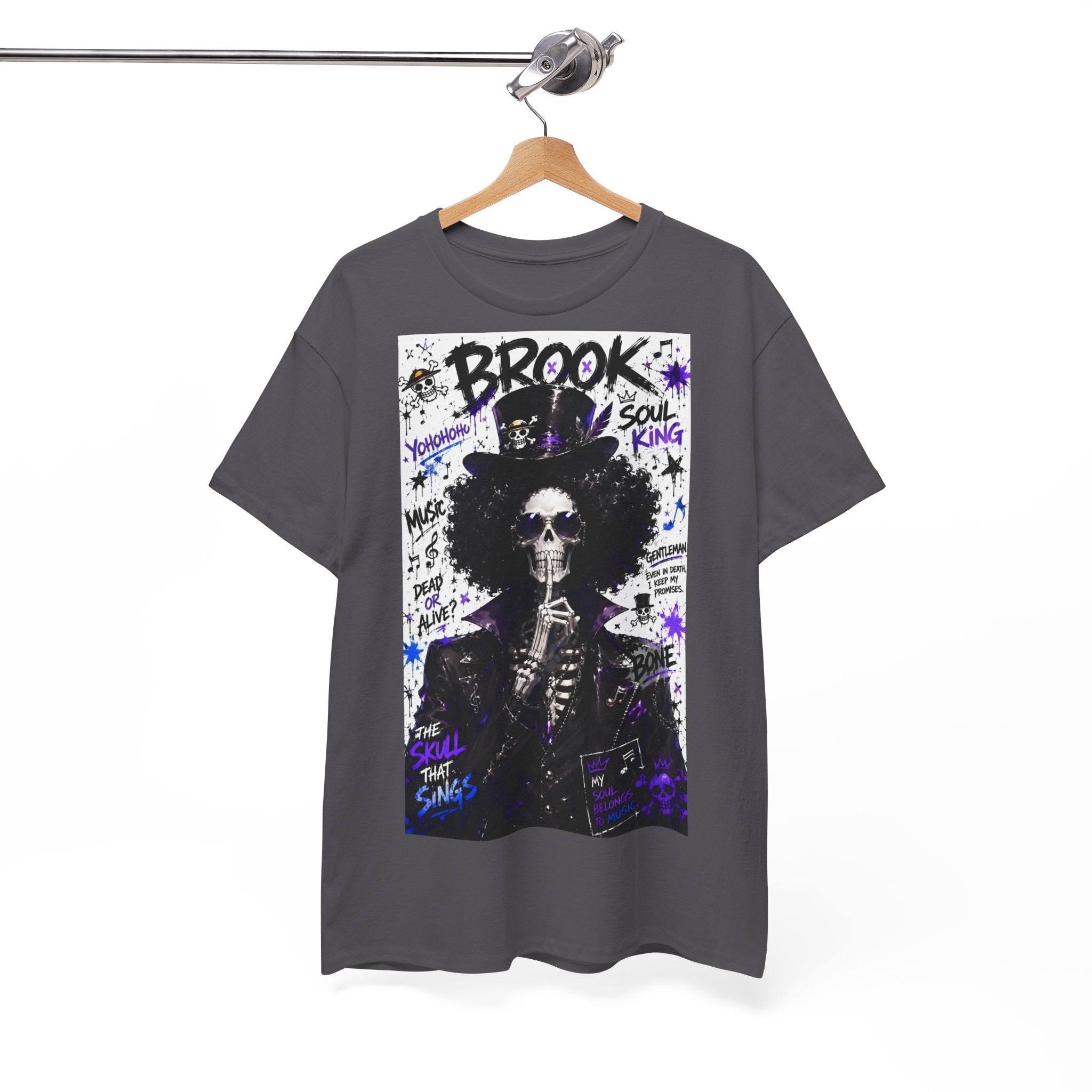 Anime T-Shirt "Soul King Brook Streetwear" PlusVibe (Έως 5XL)