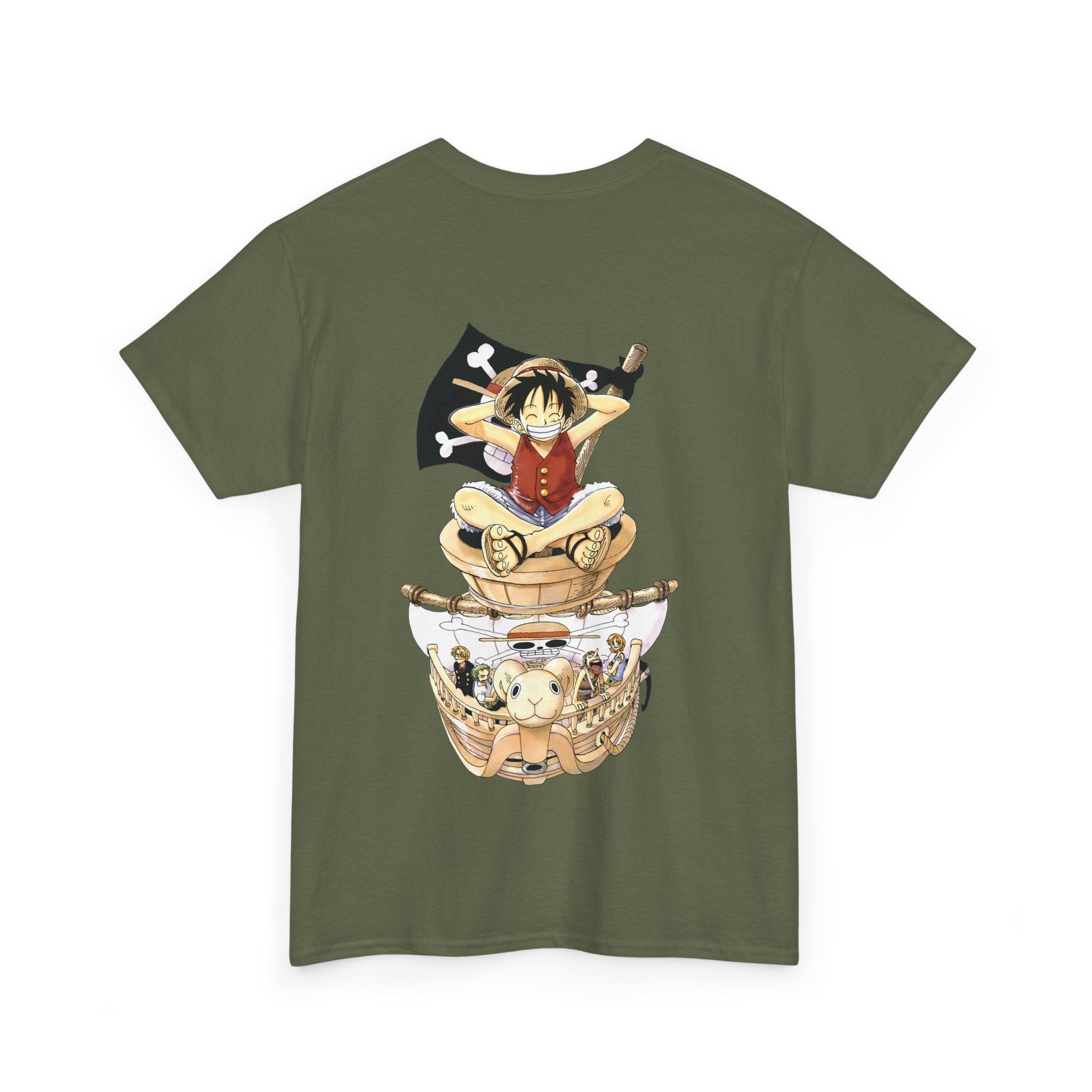Anime T-Shirt One Piece "Luffy" PlusVibe (Έως 5XL)