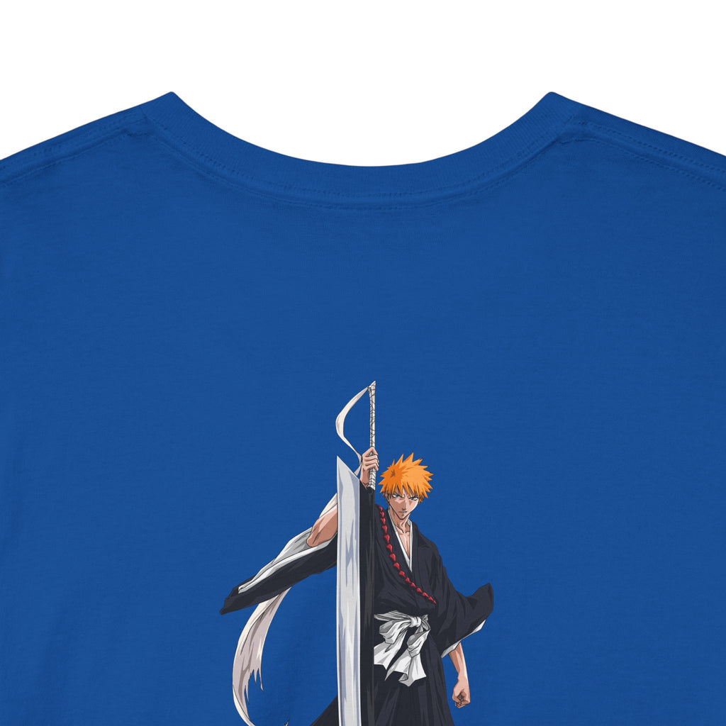 Anime T-Shirt Bleach "Ichigo Kurosaki" Back Graphic PlusVibe (Έως 5XL)