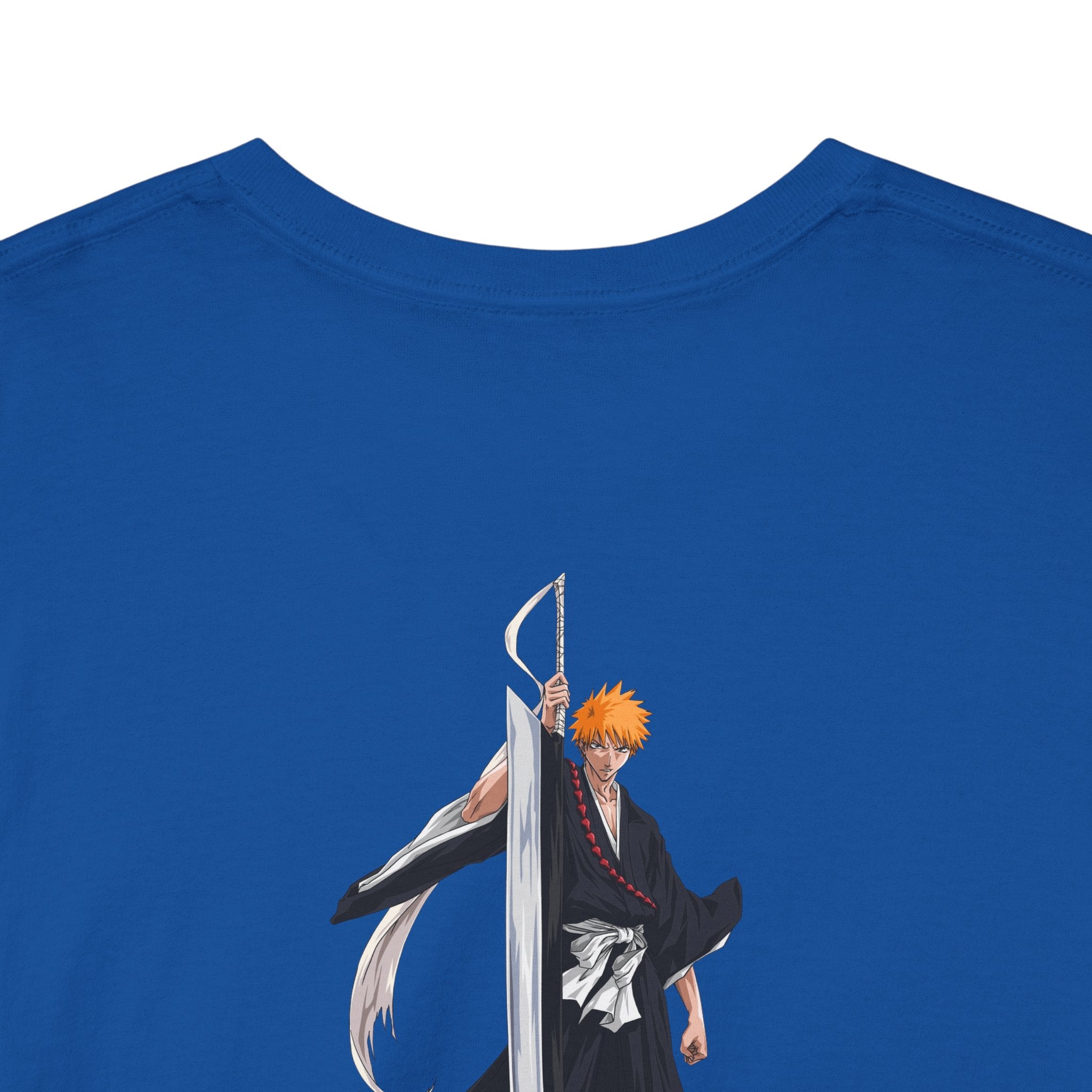 Anime T-Shirt Bleach "Ichigo Kurosaki" Back Graphic PlusVibe (Έως 5XL)