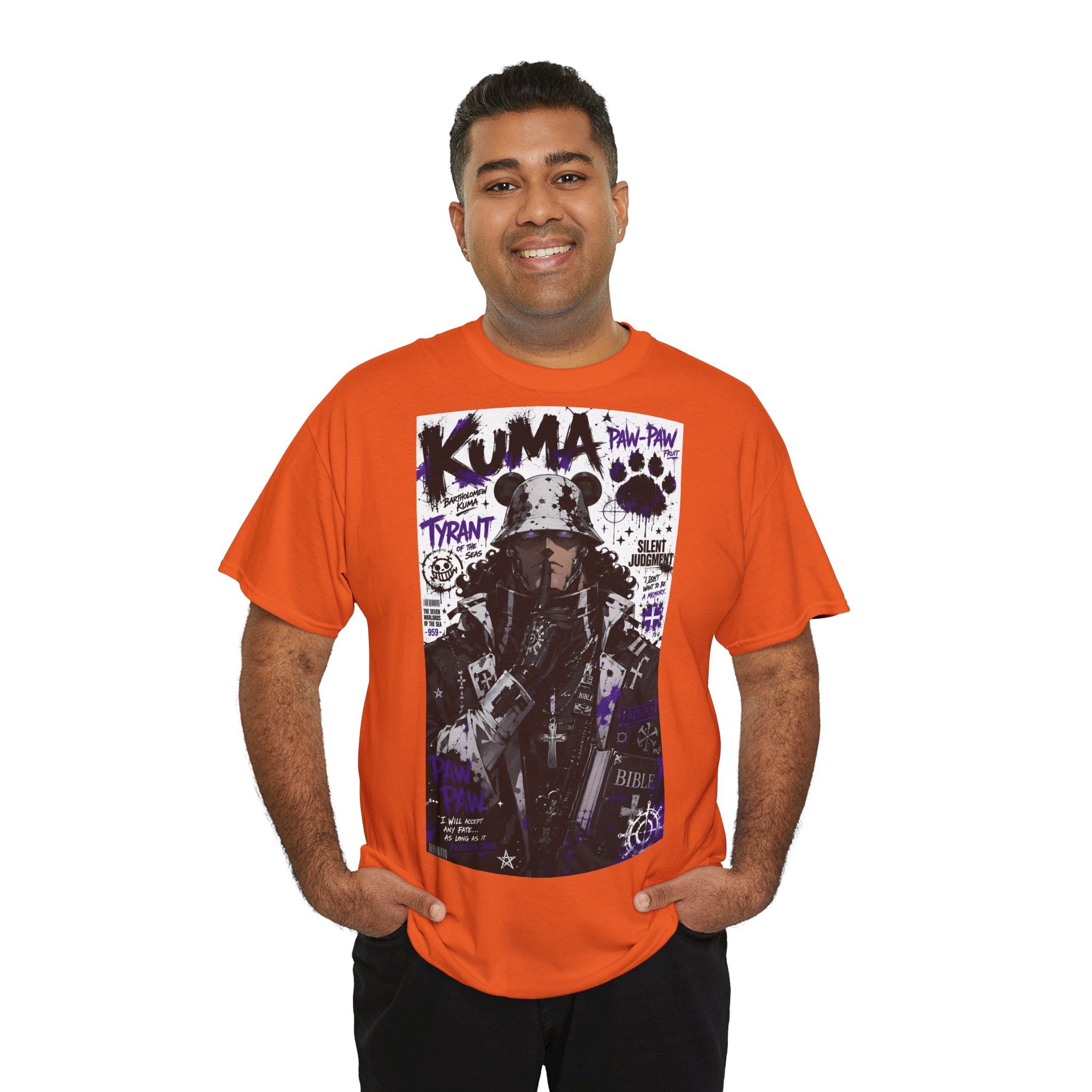Anime T-Shirt "Bartholomew Kuma Streetwear" PlusVibe (Έως 5XL)