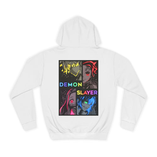 Anime Hoodie "Demon Slayer Neon Quadrant" PlusVibe (Έως 5XL)