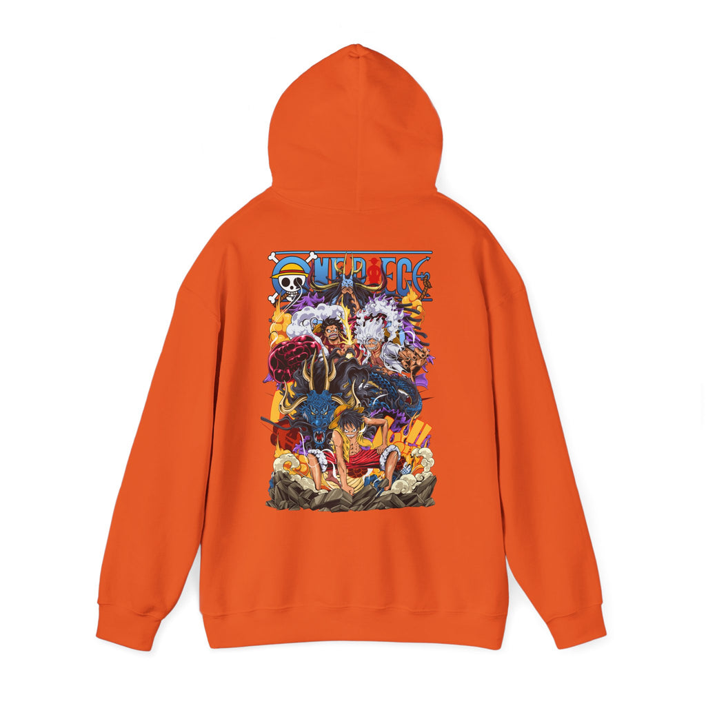 Oversized Φούτερ Luffy Gears Evolution – Unisex Comfort Fit