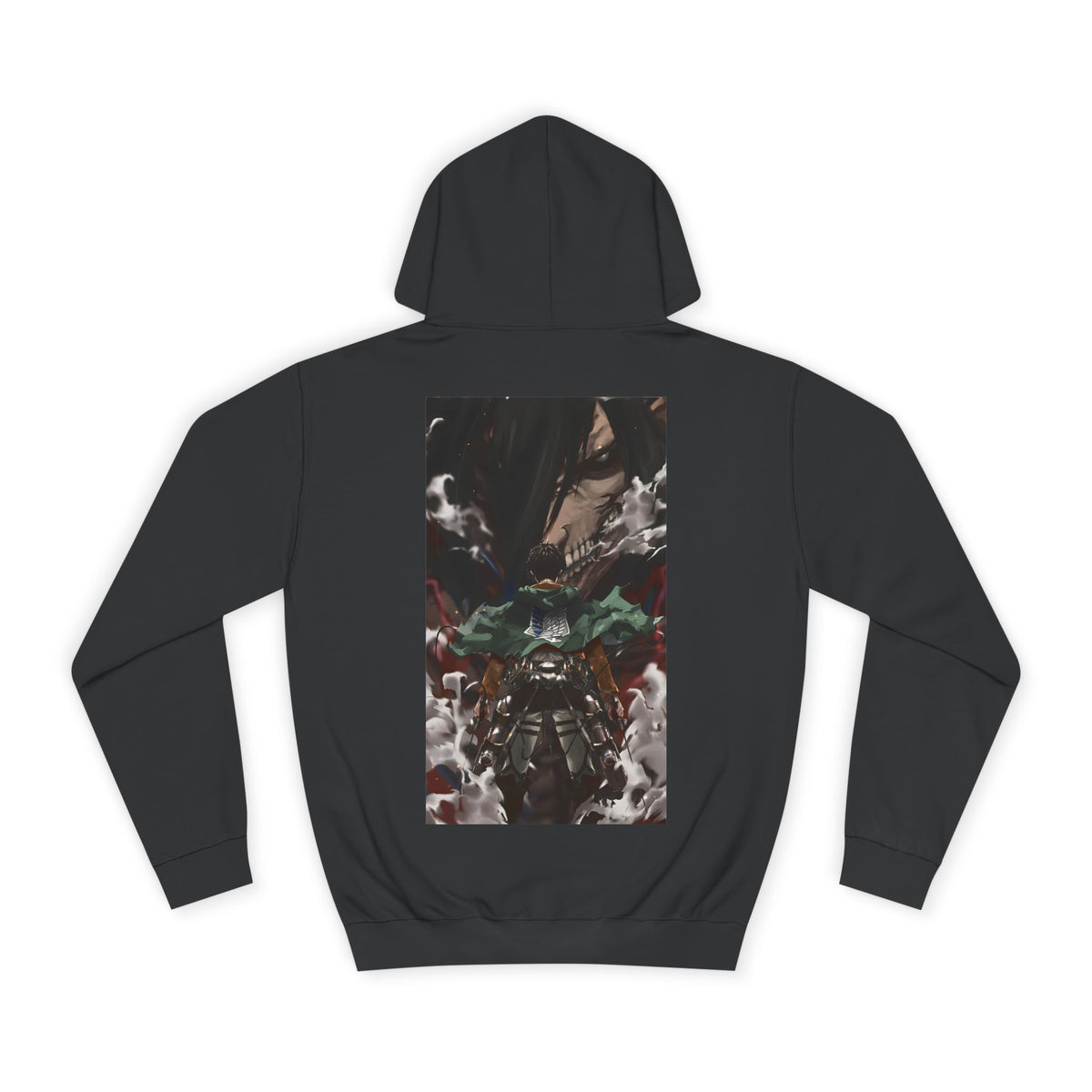 Anime Hoodie "Eren Jaeger Titan Dualism" PlusVibe (Έως 5XL)