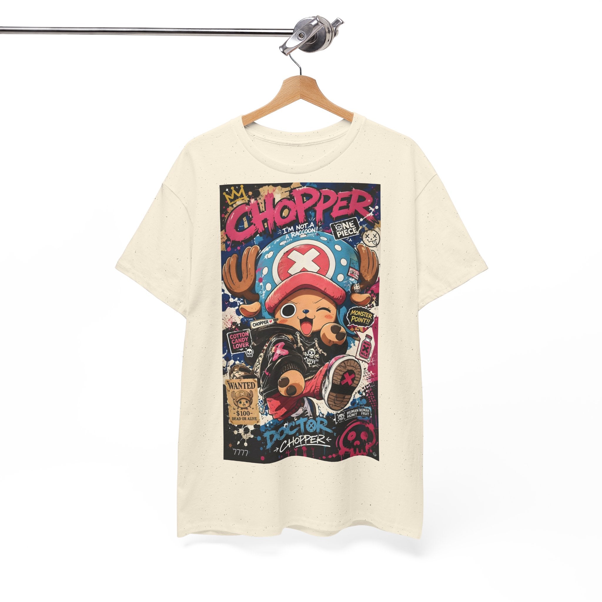 Anime T-Shirt "Tony Tony Chopper Streetwear" PlusVibe (Έως 5XL)