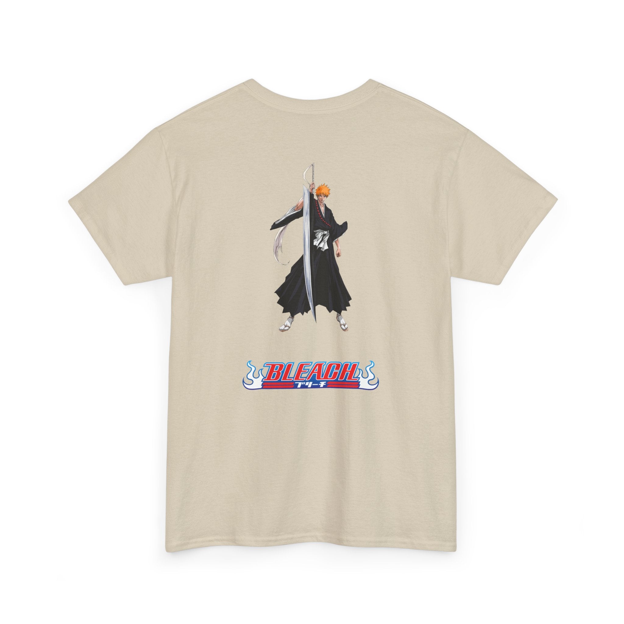 Anime T-Shirt Bleach "Ichigo Kurosaki" Back Graphic PlusVibe (Έως 5XL)