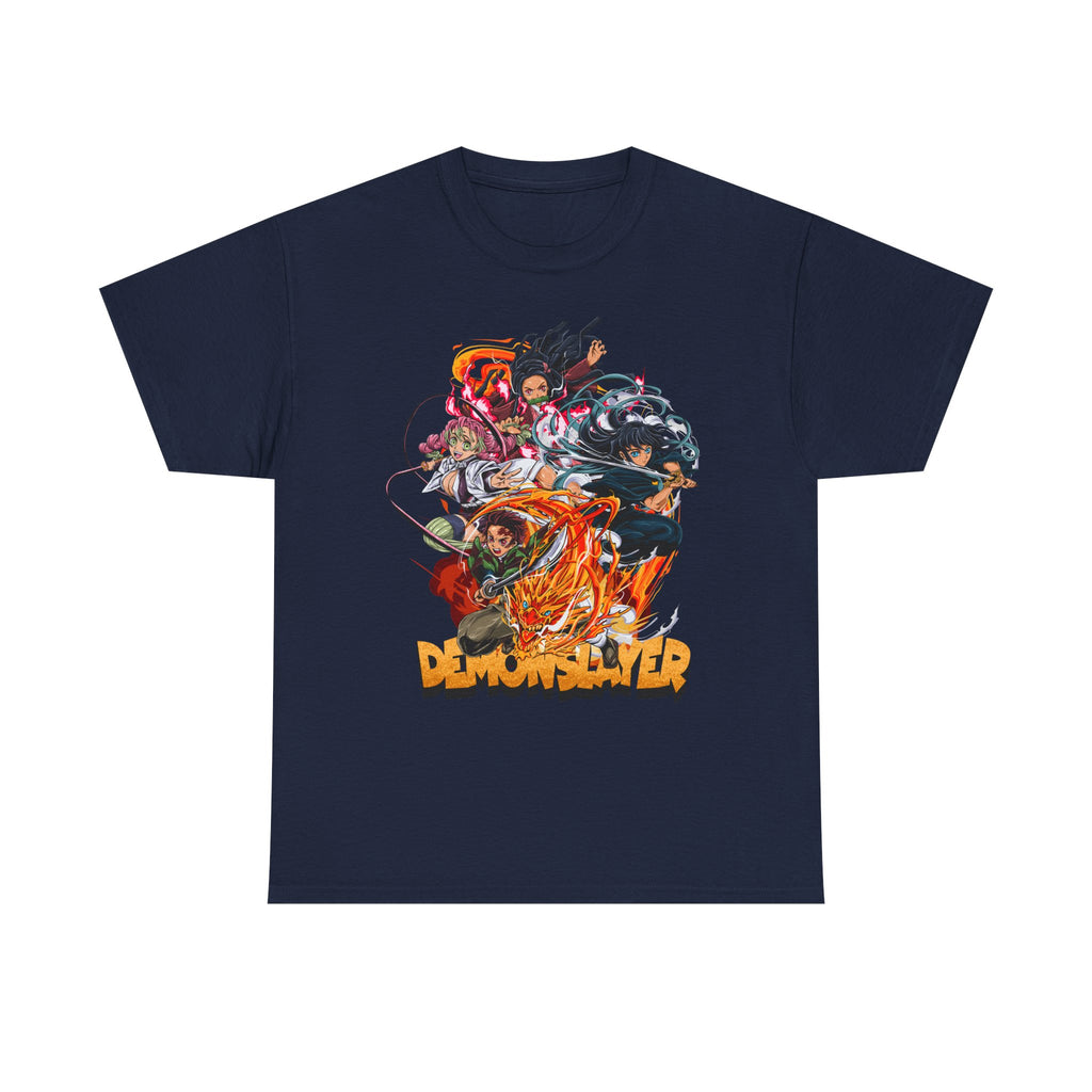 Anime T-Shirt "Demon Slayer Collage" PlusVibe (Έως 5XL)