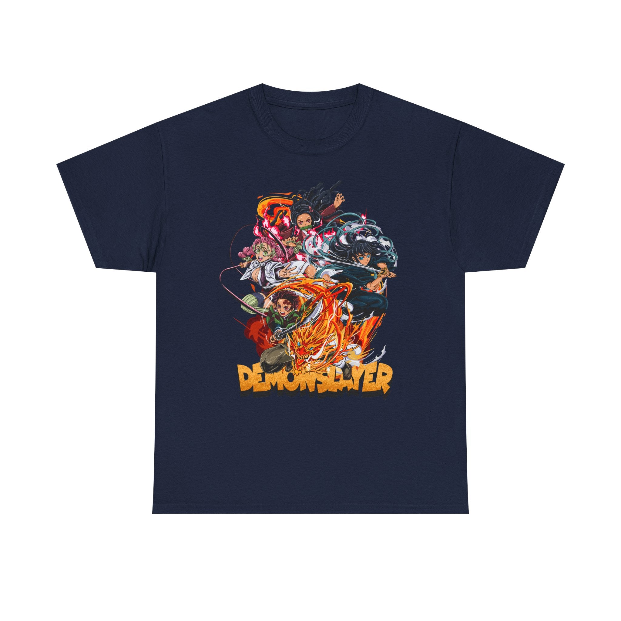 Anime T-Shirt "Demon Slayer Collage" PlusVibe (Έως 5XL)