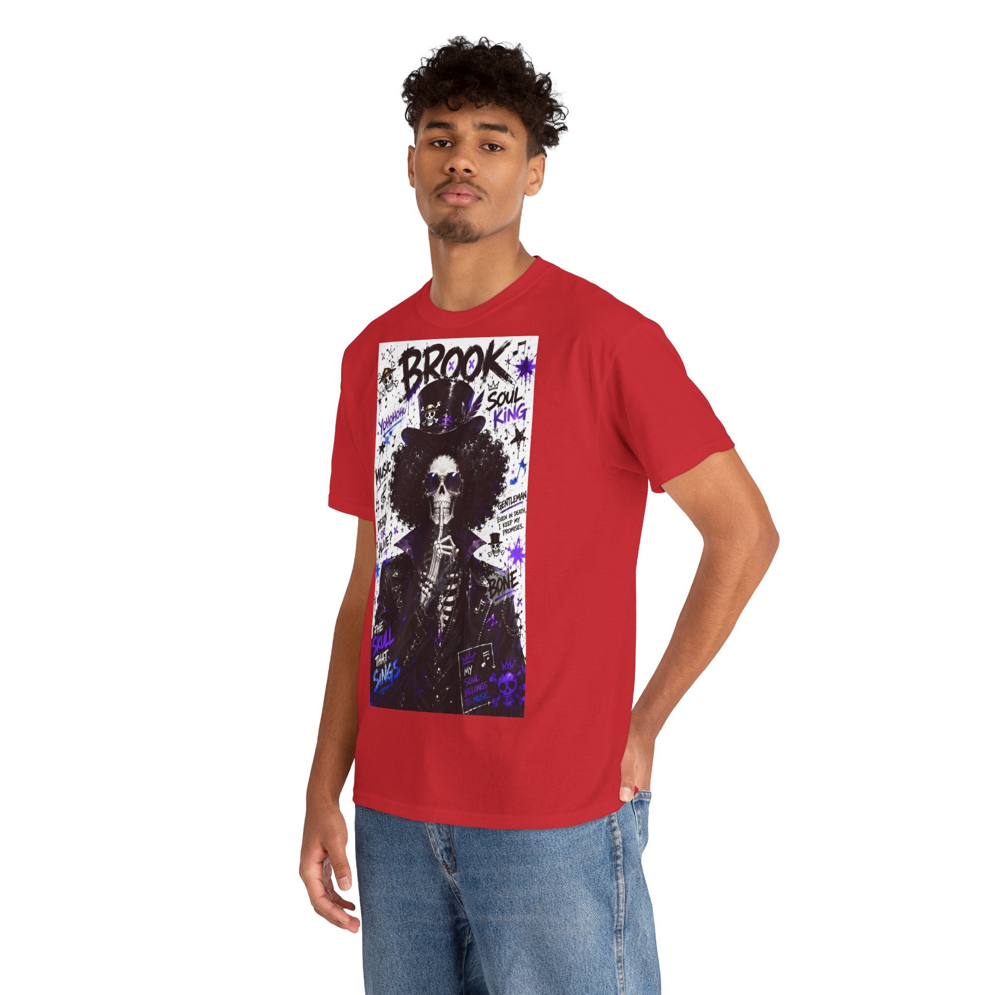 Anime T-Shirt "Soul King Brook Streetwear" PlusVibe (Έως 5XL)