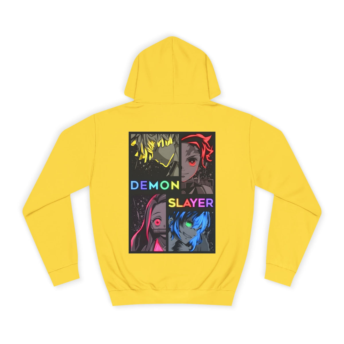 Anime Hoodie "Demon Slayer Neon Quadrant" PlusVibe (Έως 5XL)