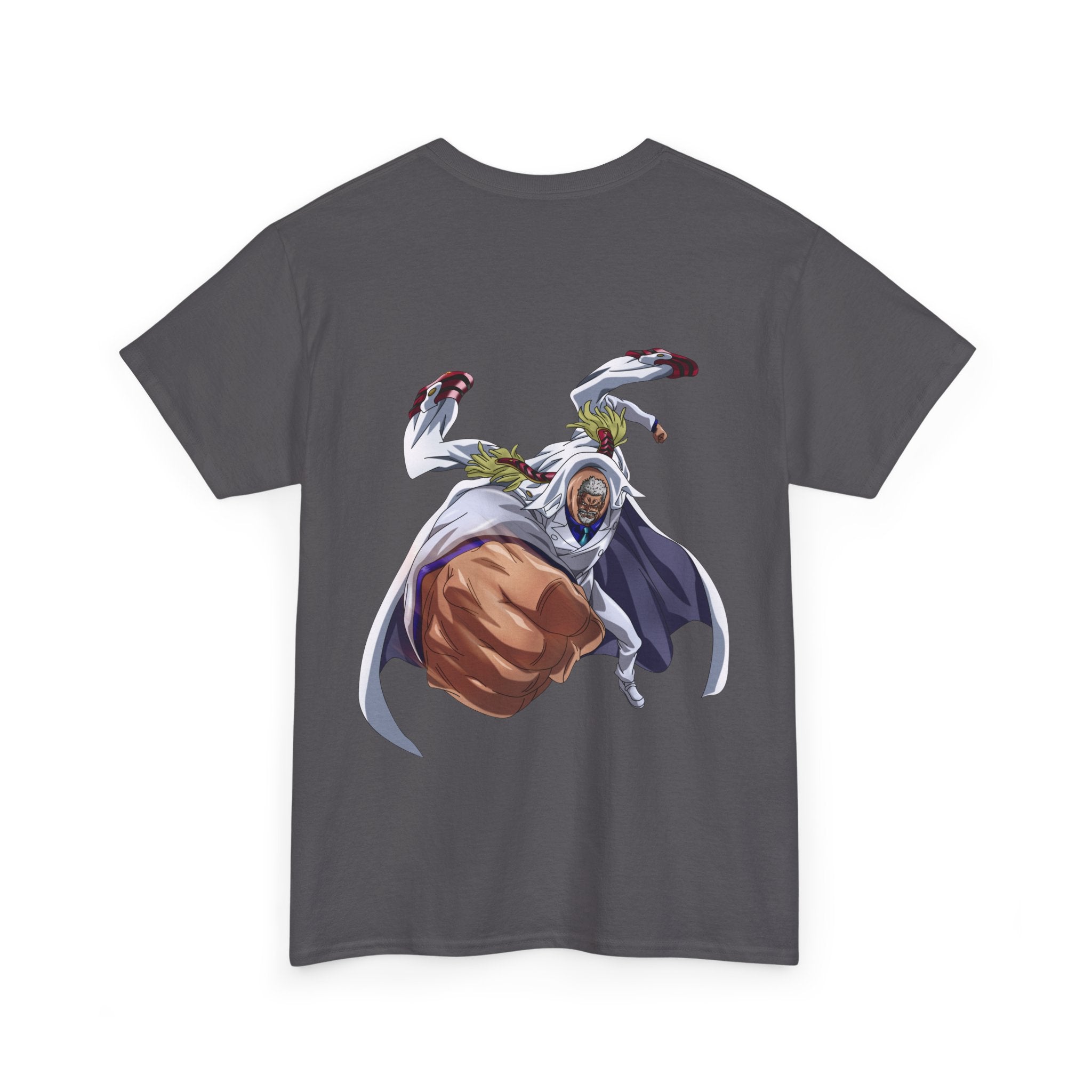 Anime T-Shirt "Garp Hero of Marines" Backprint PlusVibe (Έως 5XL