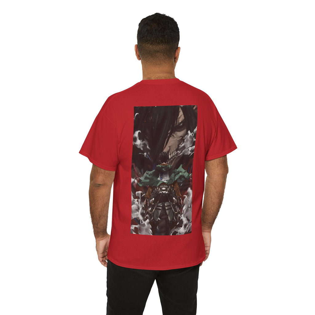 Anime T-Shirt "Eren Jaeger Titan Dualism" PlusVibe (Έως 5XL)