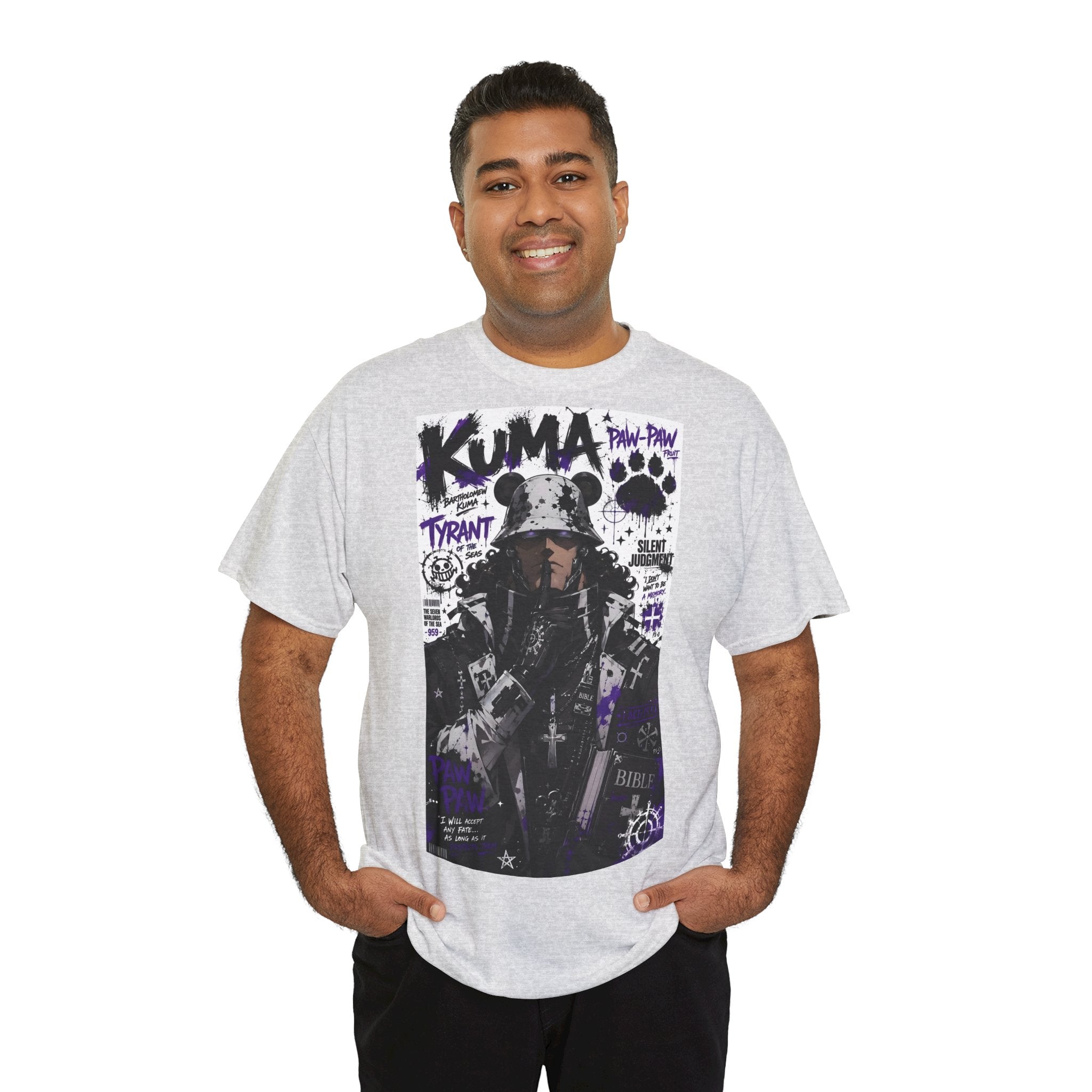 Anime T-Shirt "Bartholomew Kuma Streetwear" PlusVibe (Έως 5XL)
