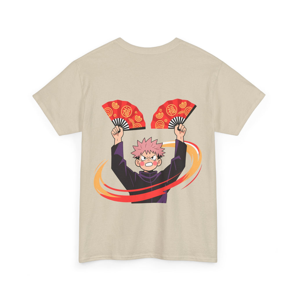 Anime T-Shirt "Itadori Divergent Fist" PlusVibe (Έως 5XL)