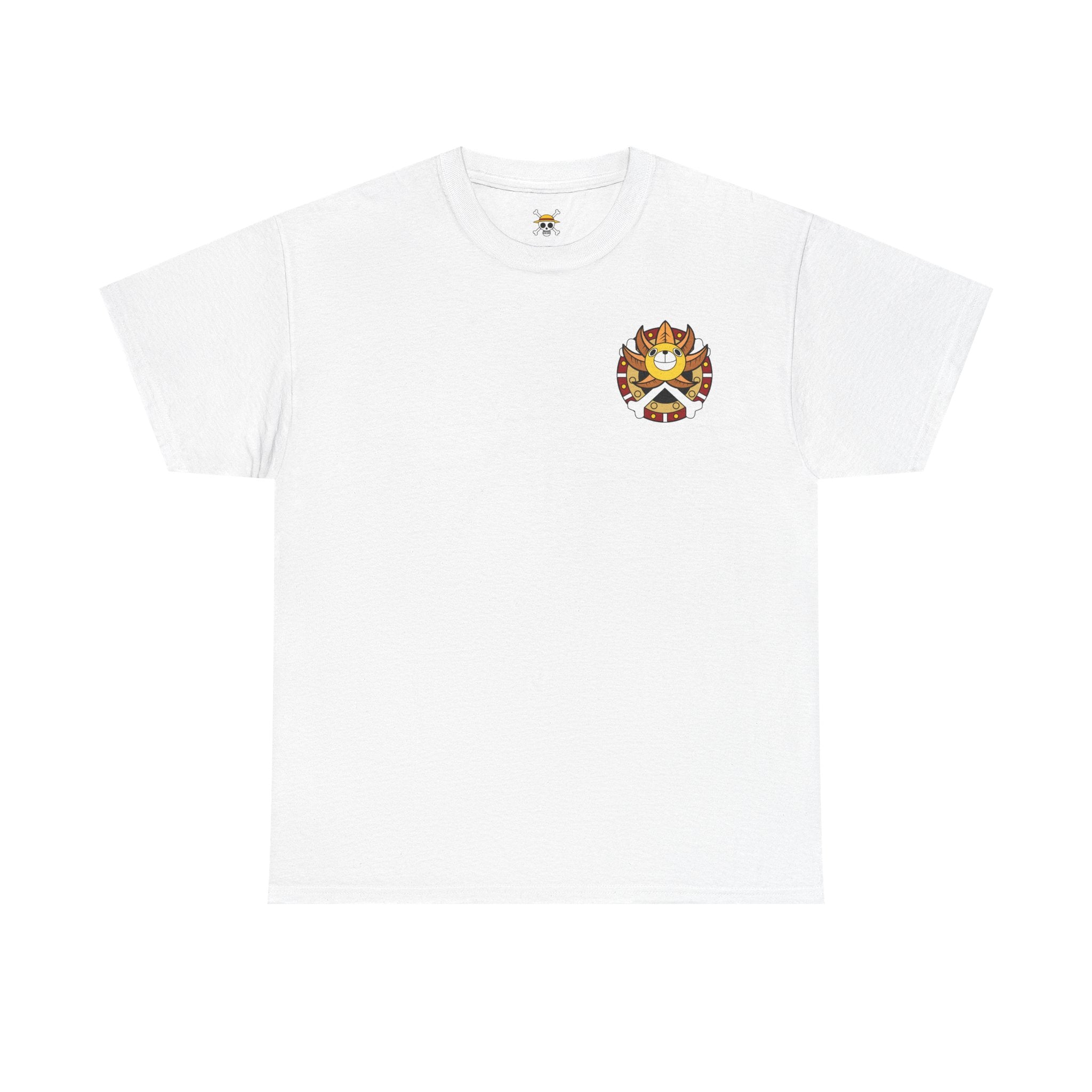 Graphic Anime Μπλούζα Franky – Retro Chest & Back Print