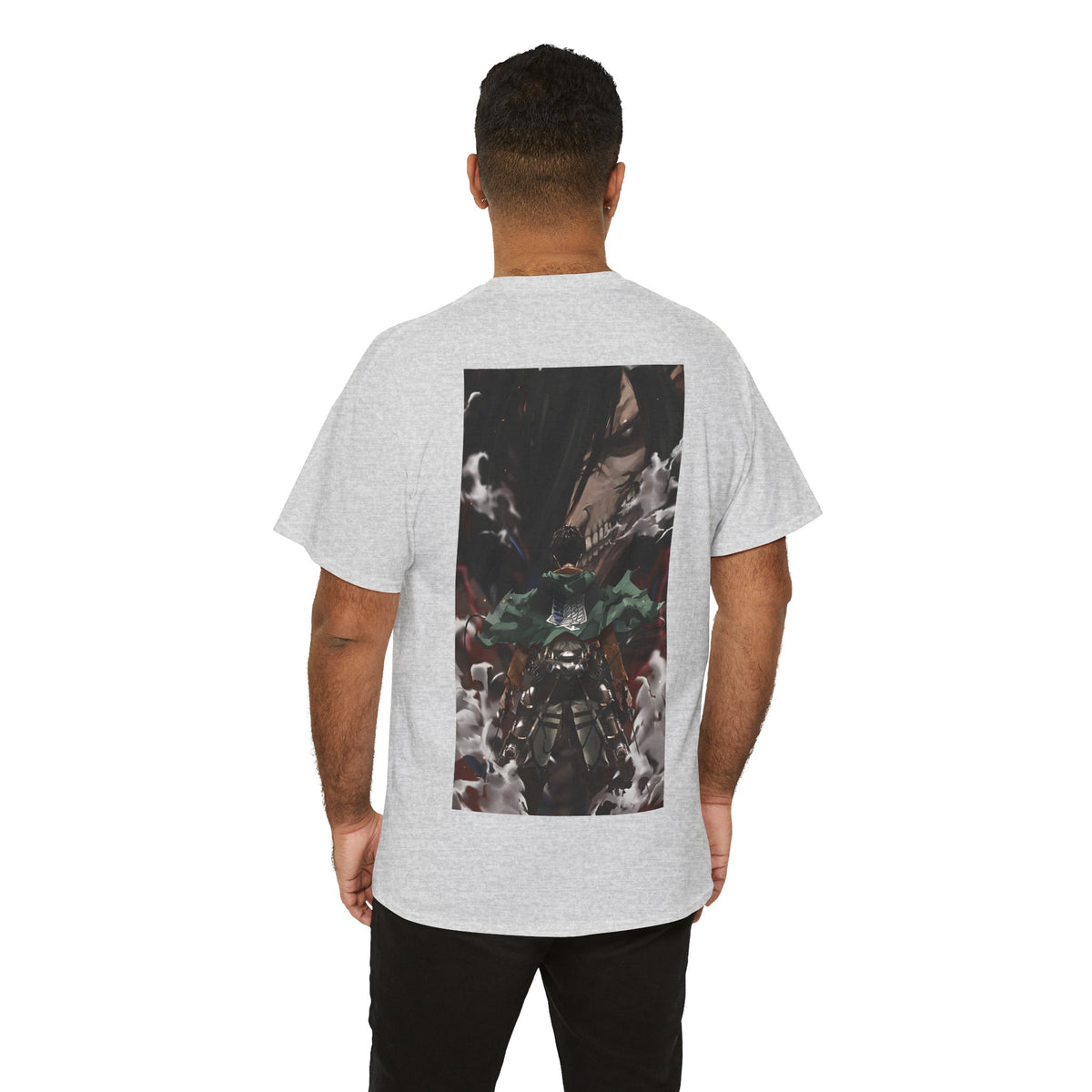 Anime T-Shirt "Eren Jaeger Titan Dualism" PlusVibe (Έως 5XL)