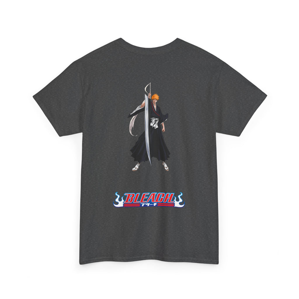 Anime T-Shirt Bleach "Ichigo Kurosaki" Back Graphic PlusVibe (Έως 5XL)