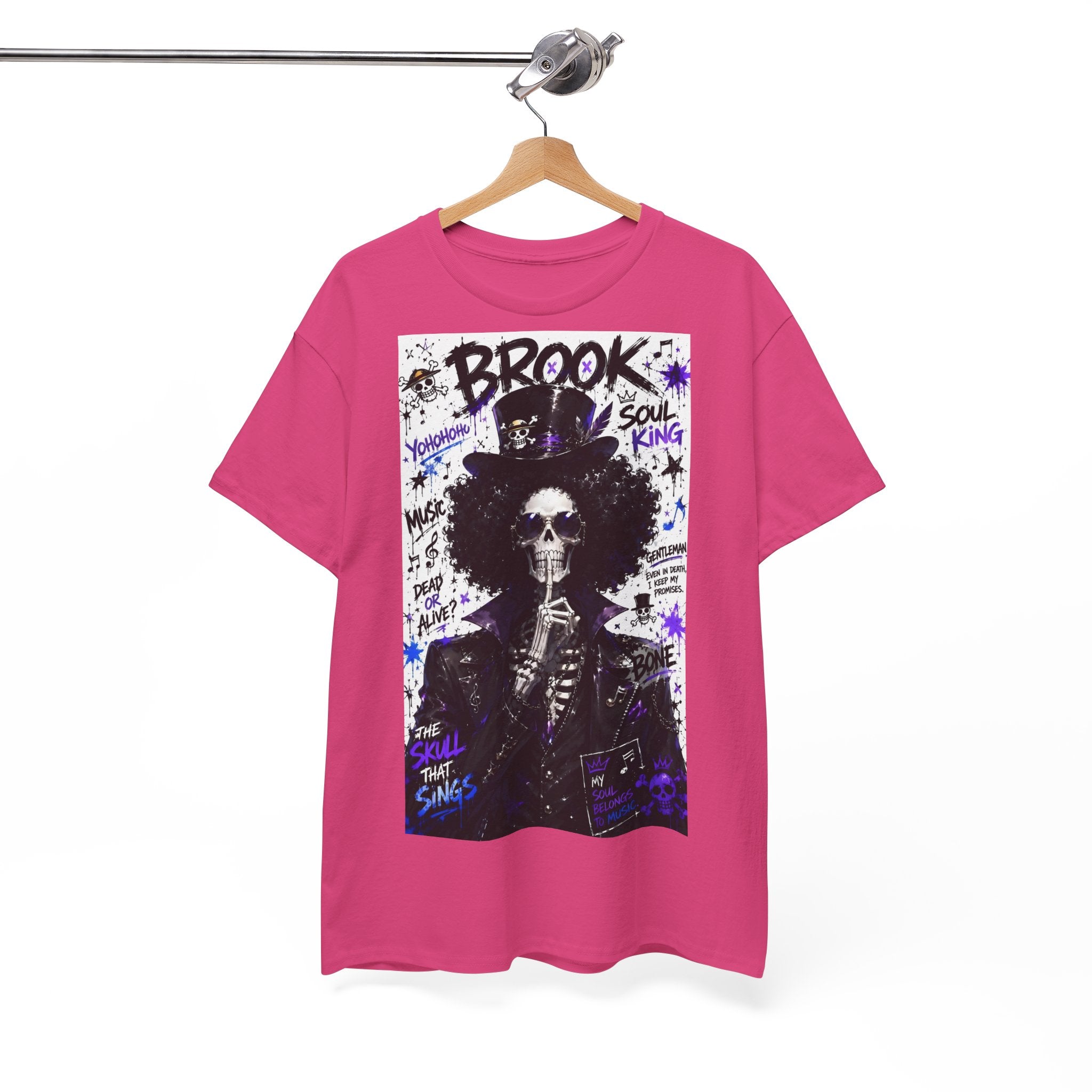 Anime T-Shirt "Soul King Brook Streetwear" PlusVibe (Έως 5XL)