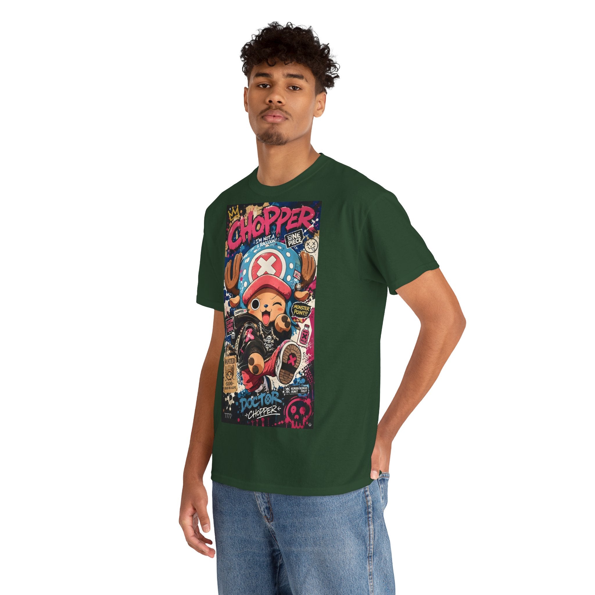 Anime T-Shirt "Tony Tony Chopper Streetwear" PlusVibe (Έως 5XL)