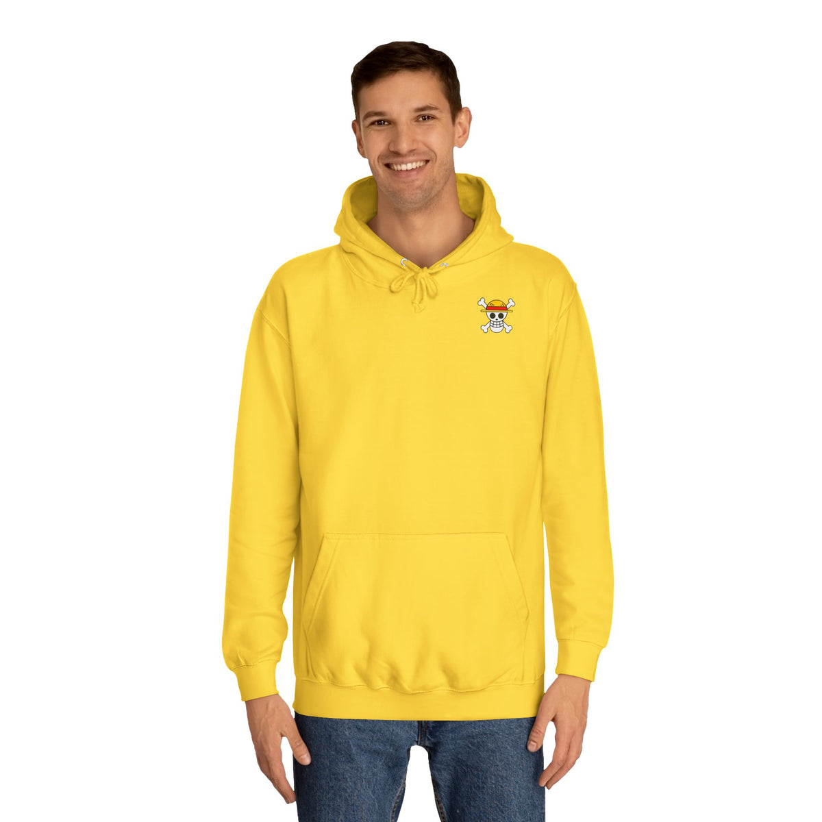 Anime Hoodie One Piece "Luffy" PlusVibe (Έως 5XL)