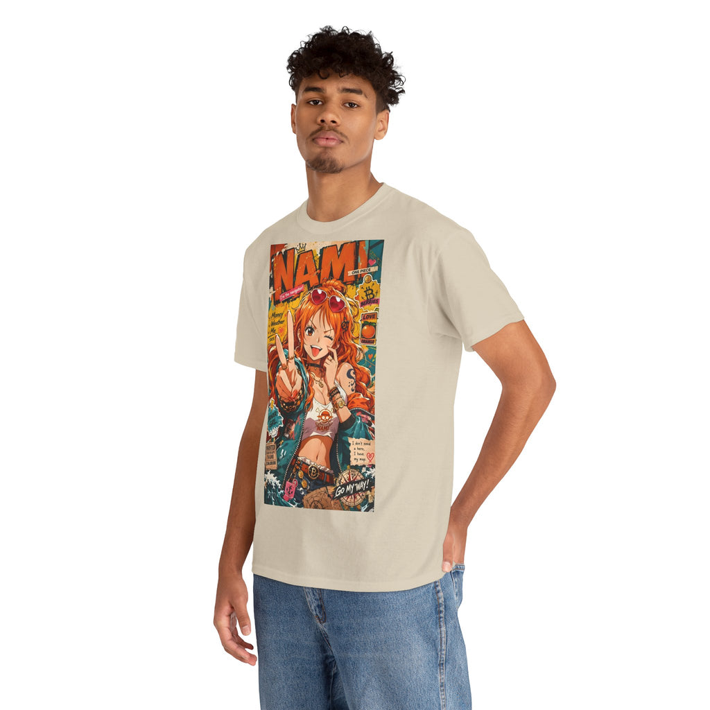 Anime T-Shirt "Nami Cat Burglar Streetwear" PlusVibe (Έως 5XL)
