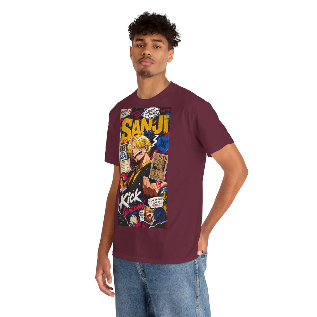 Anime T-Shirt "Vinsmoke Sanji Streetwear" PlusVibe (Έως 5XL)