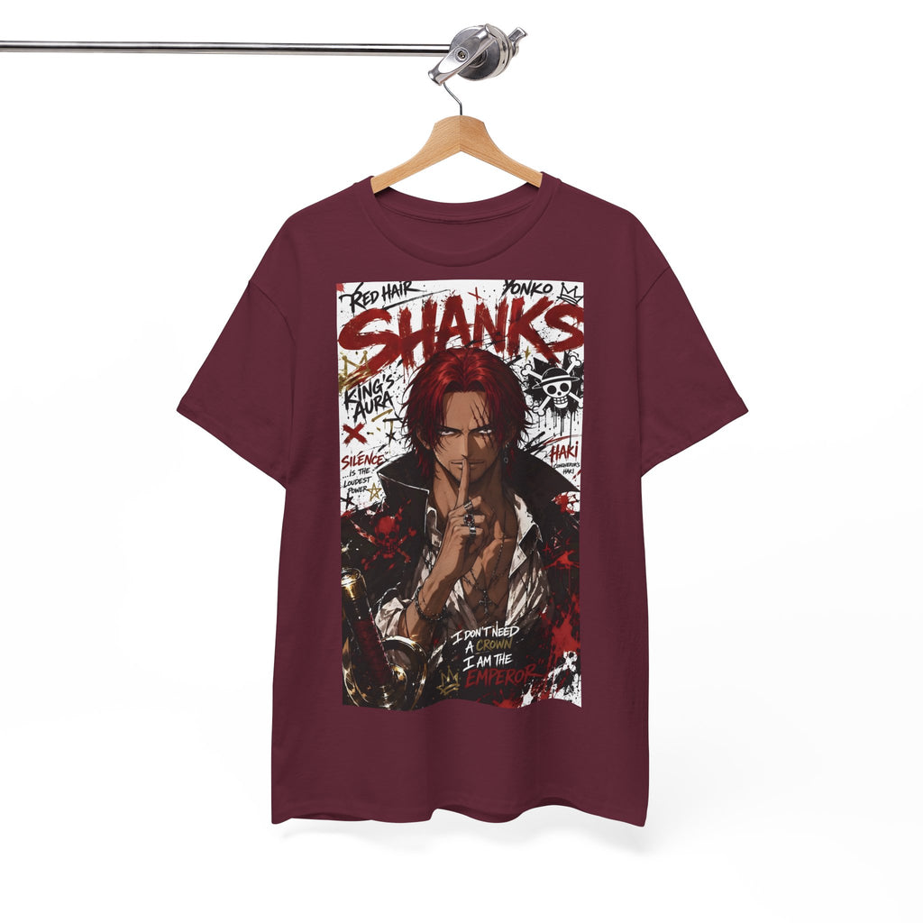 Anime T-Shirt "Red-Haired Shanks Streetwear" PlusVibe (Έως 5XL)