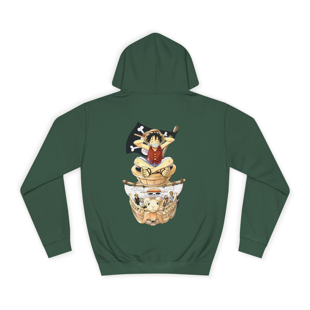 Anime Hoodie One Piece "Luffy" PlusVibe (Έως 5XL)