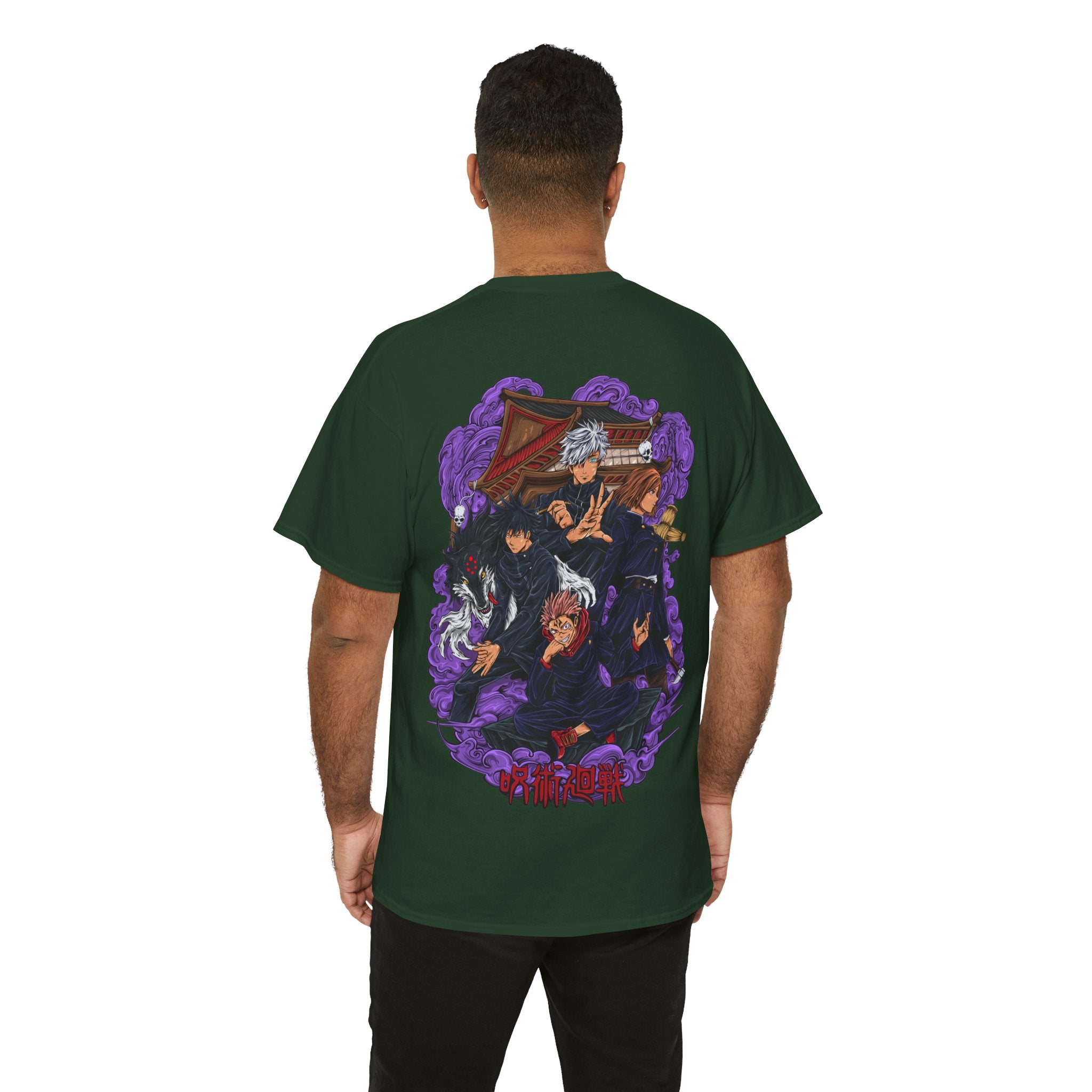 Anime T-Shirt "Jujutsu Kaisen Squad" PlusVibe (Έως 5XL)