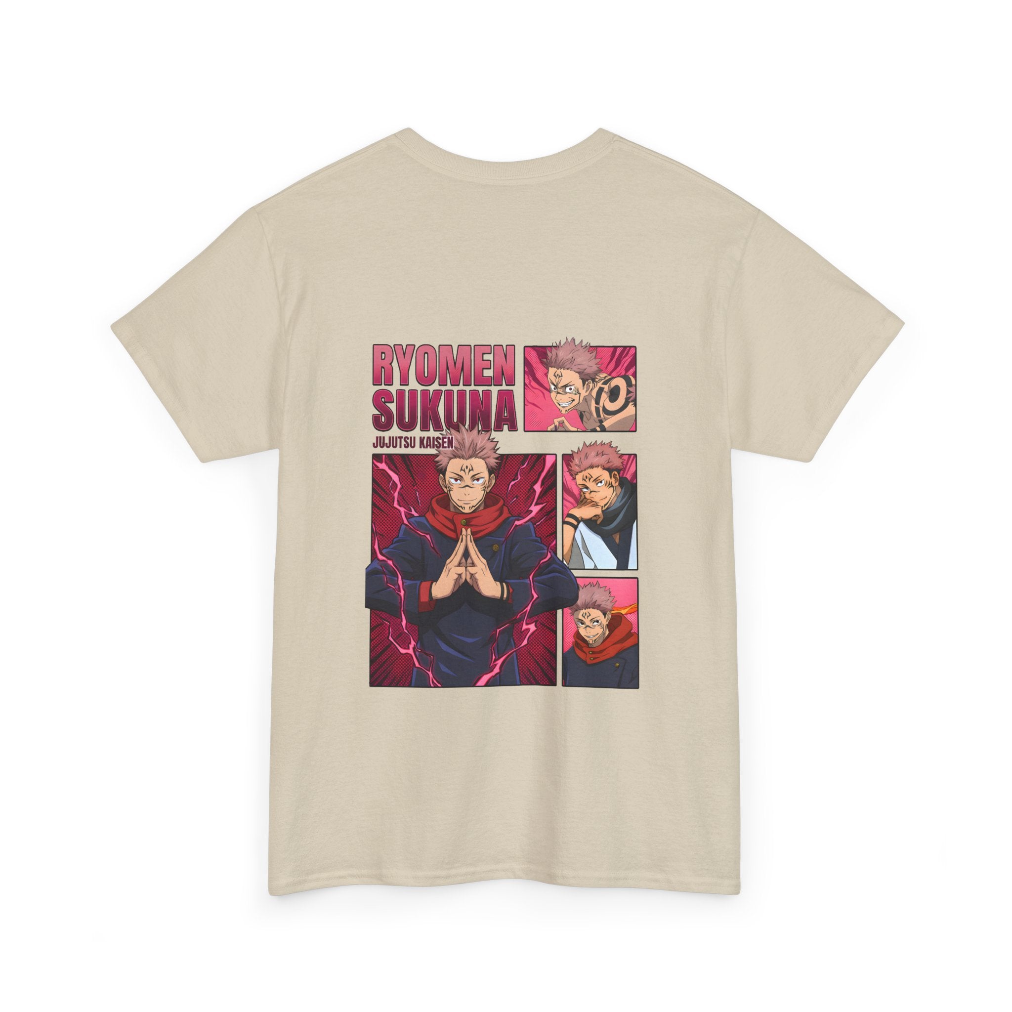Anime T-Shirt "Sukuna King of Curses" PlusVibe (Έως 5XL)