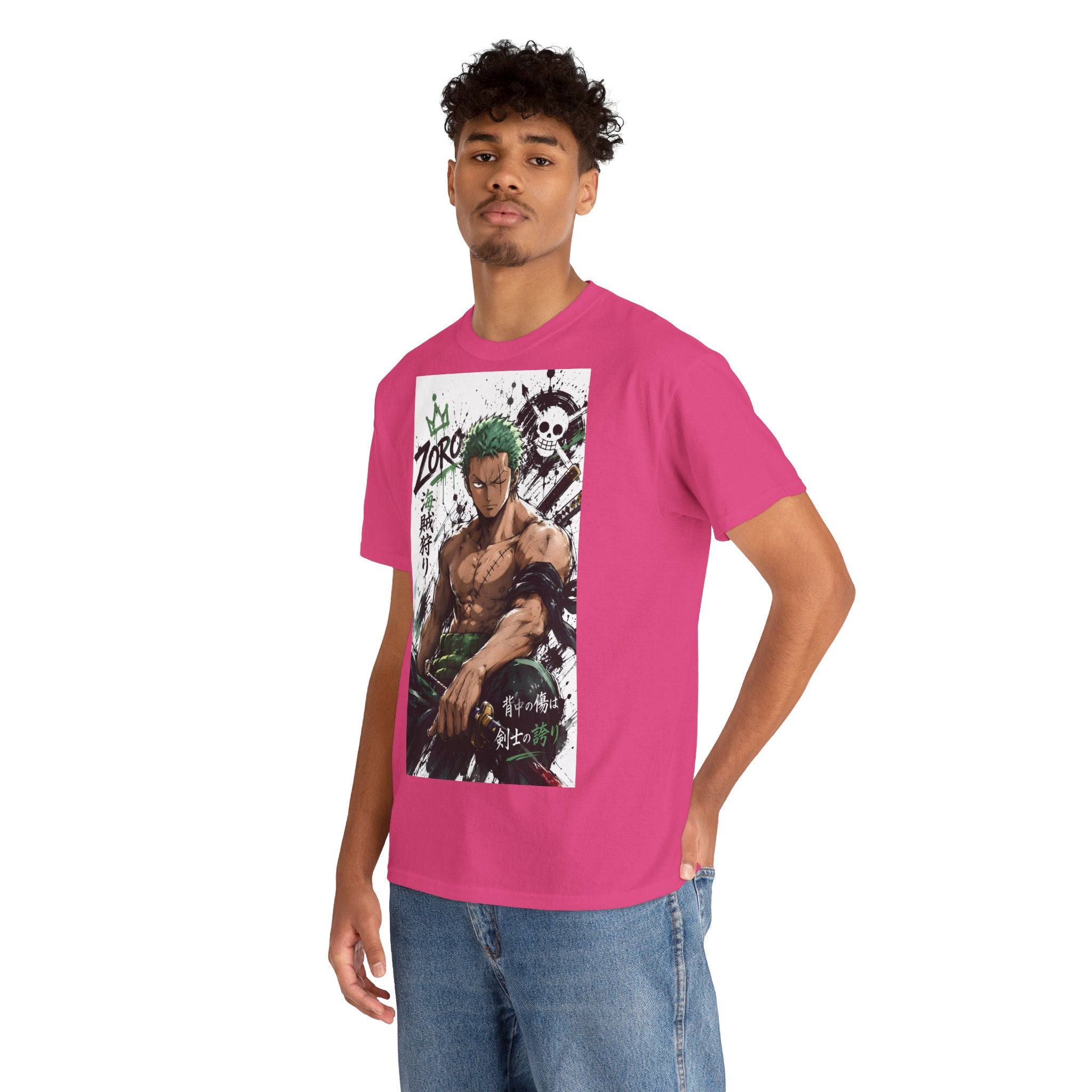 Anime T-Shirt "Roronoa Zoro Streetwear" PlusVibe (Έως 5XL)