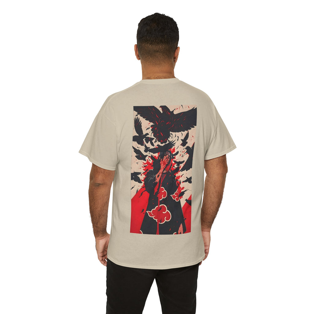 Anime T-Shirt "Itachi Uchiha Crow Illusion" PlusVibe (Έως 5XL)