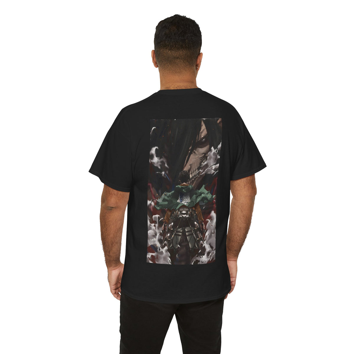 Anime T-Shirt "Eren Jaeger Titan Dualism" PlusVibe (Έως 5XL)