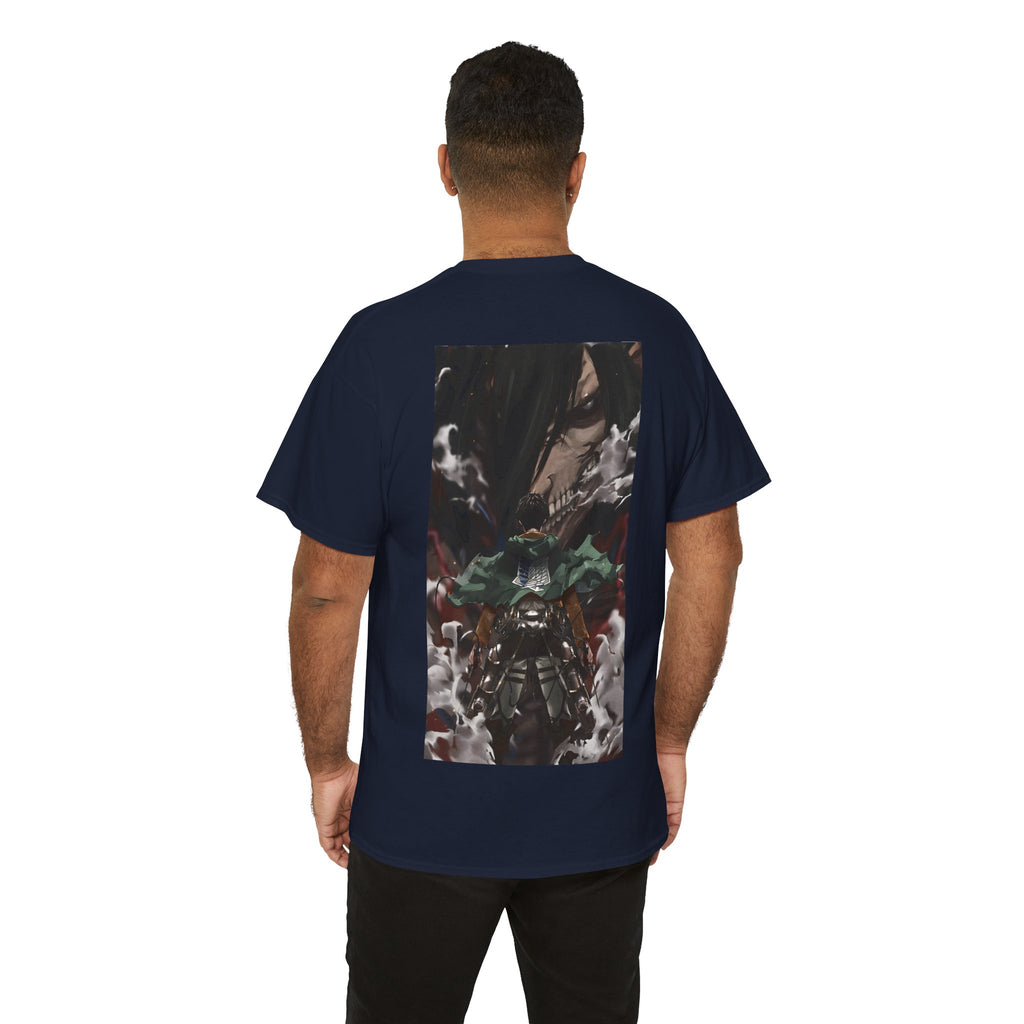 Anime T-Shirt "Eren Jaeger Titan Dualism" PlusVibe (Έως 5XL)