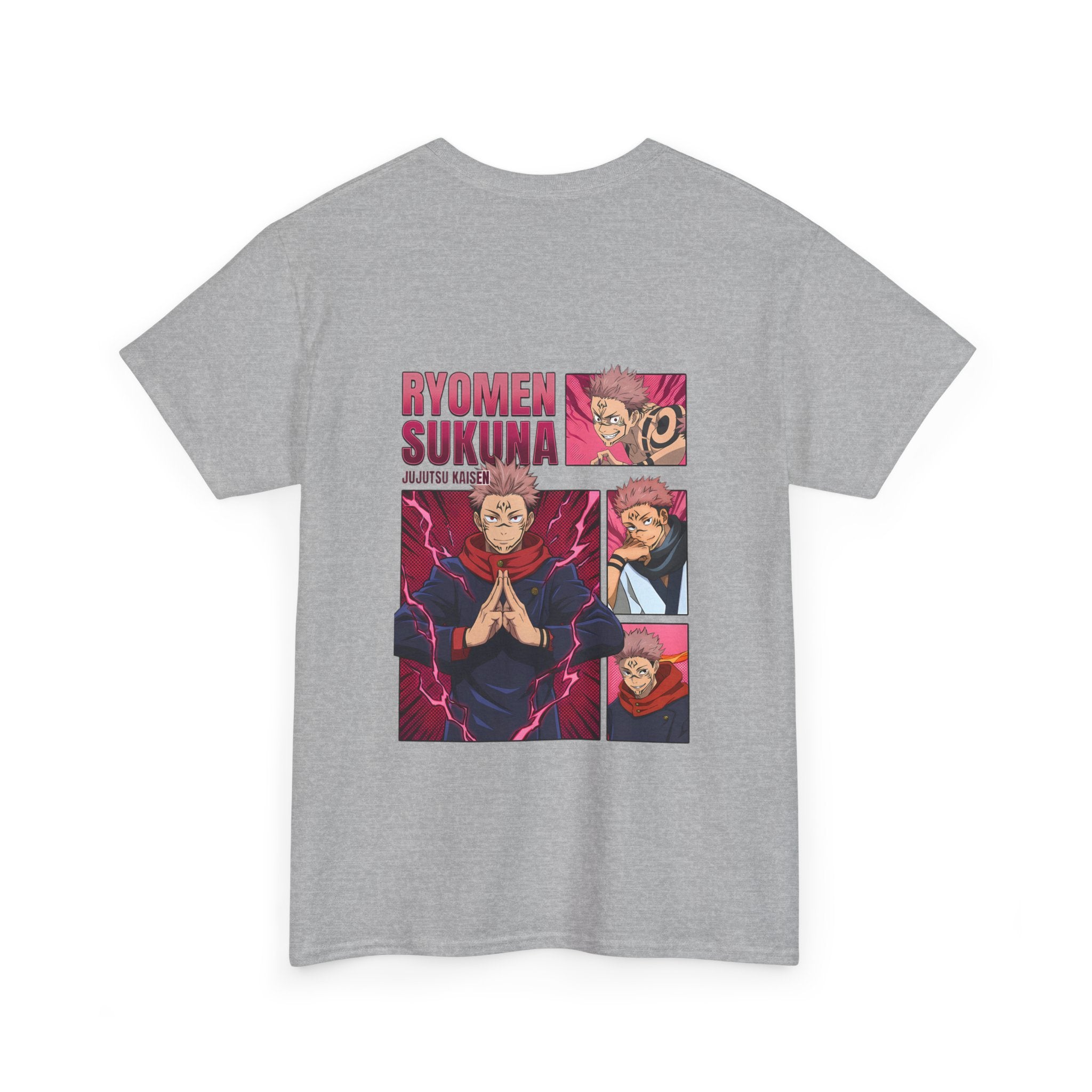 Anime T-Shirt "Sukuna King of Curses" PlusVibe (Έως 5XL)