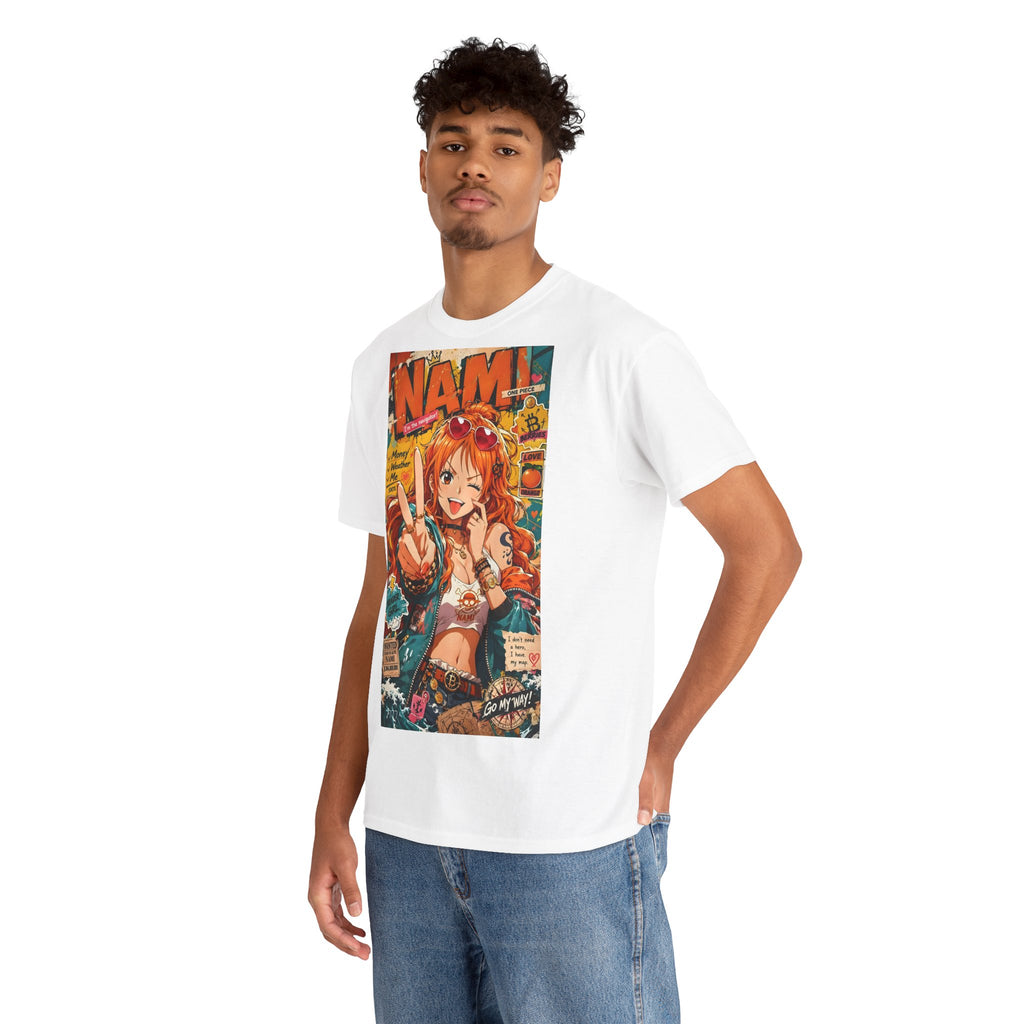 Anime T-Shirt "Nami Cat Burglar Streetwear" PlusVibe (Έως 5XL)