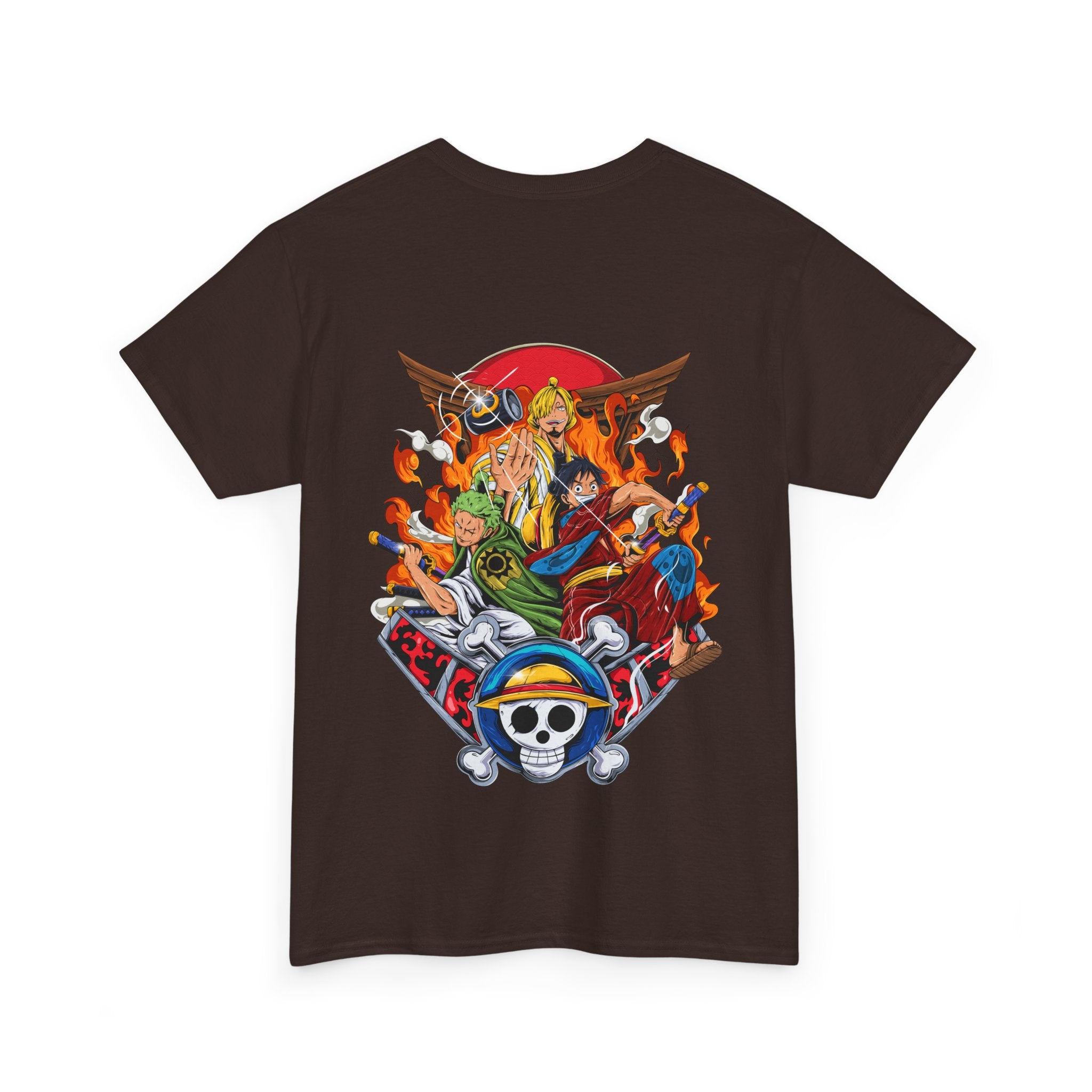 Anime T-Shirt One Piece "Power Trio" PlusVibe (Έως 5XL)