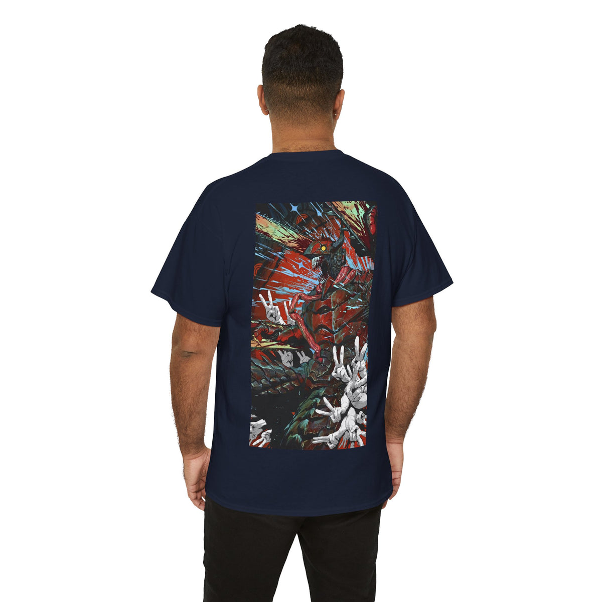 Anime T-Shirt "Denji Demon Final Form" PlusVibe (Έως 5XL)