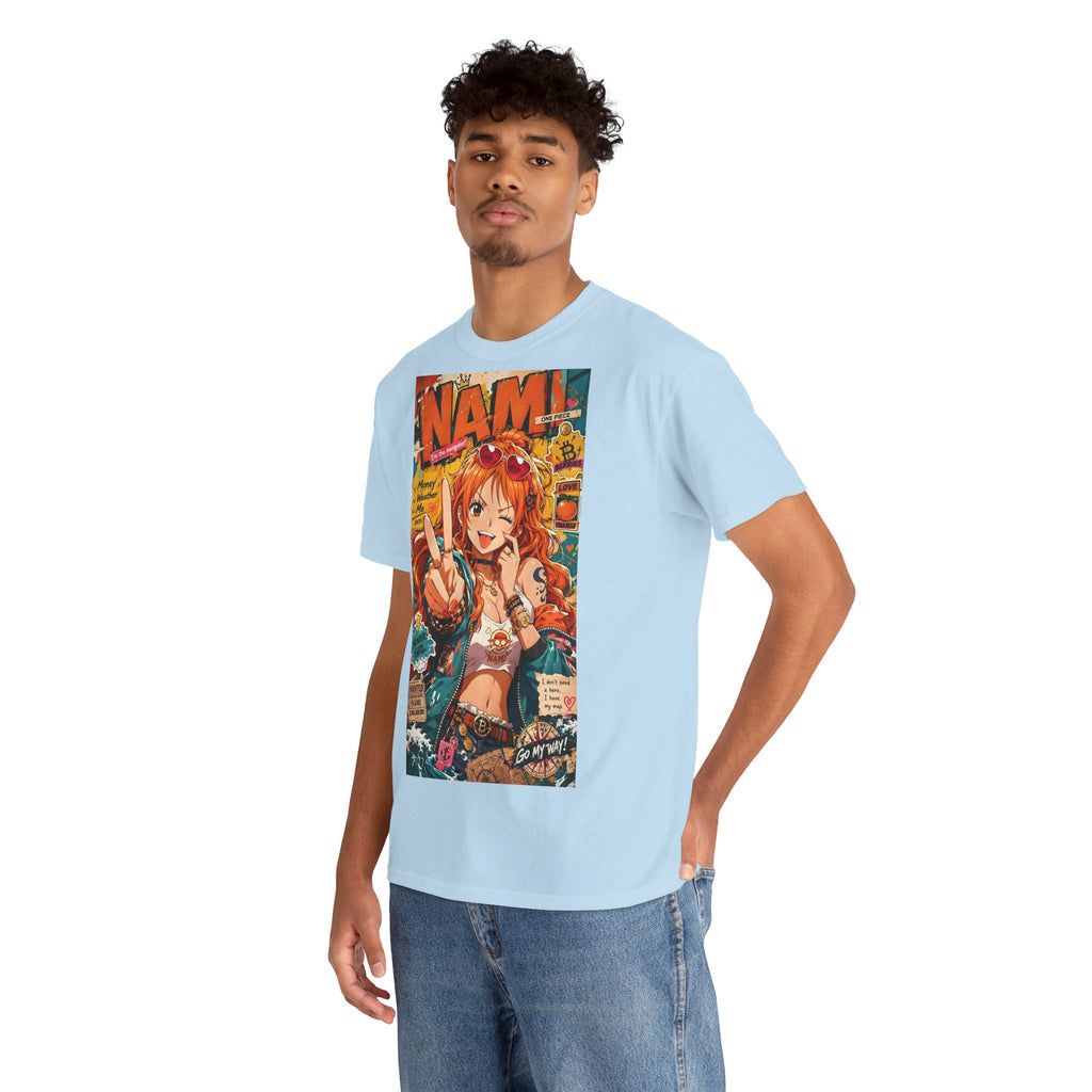 Anime T-Shirt "Nami Cat Burglar Streetwear" PlusVibe (Έως 5XL)
