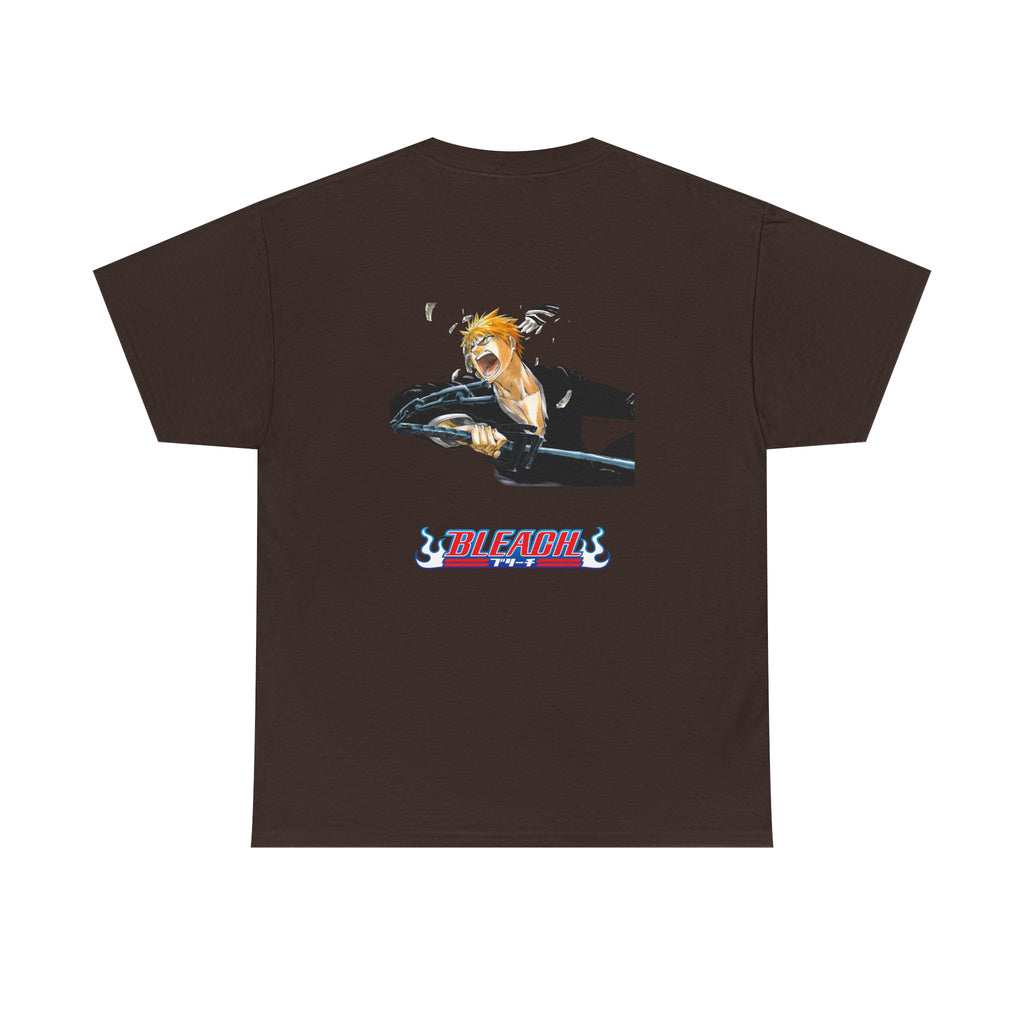 Graphic Anime Μπλούζα Bleach Retro Logo – Vintage Back Print