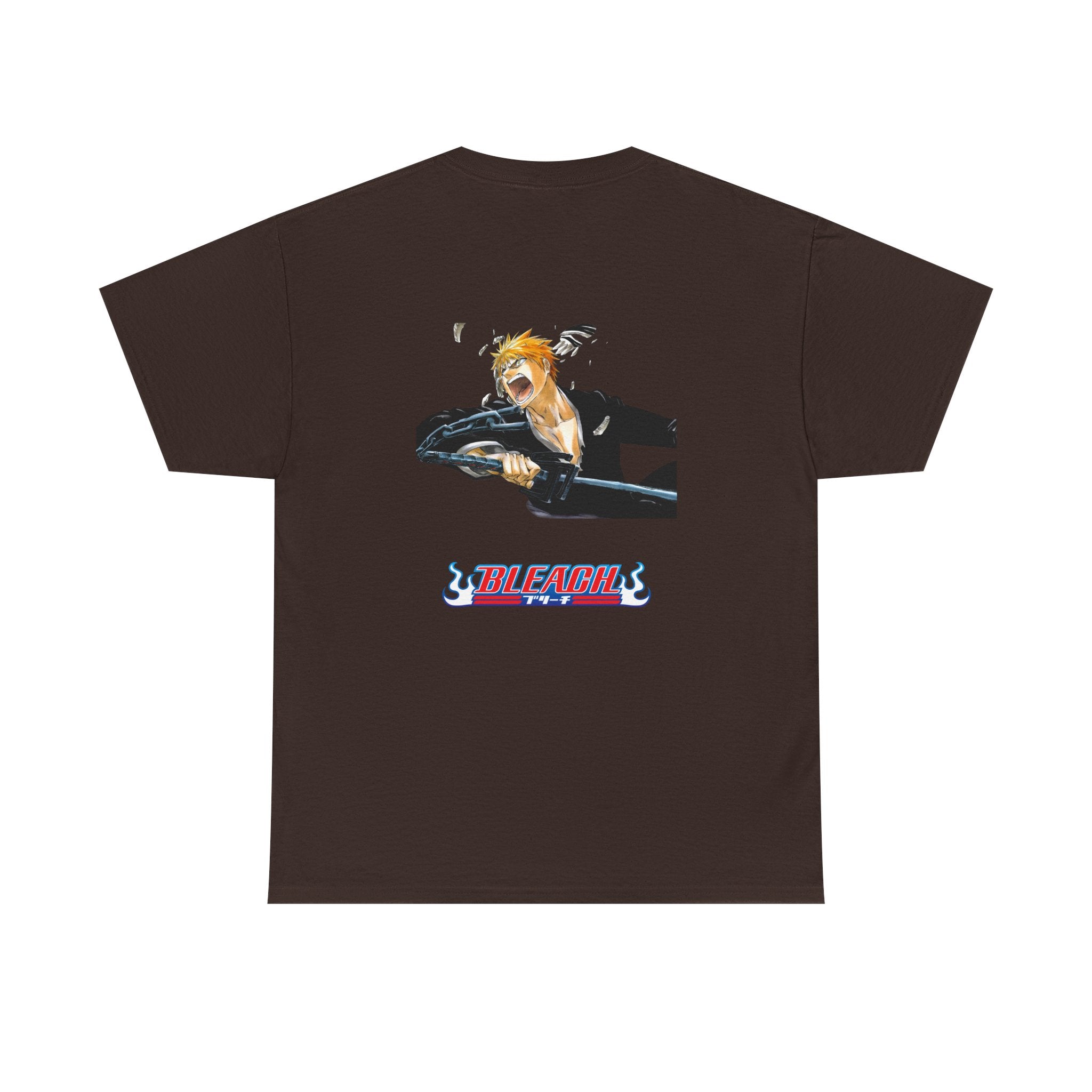 Graphic Anime Μπλούζα Bleach Retro Logo – Vintage Back Print